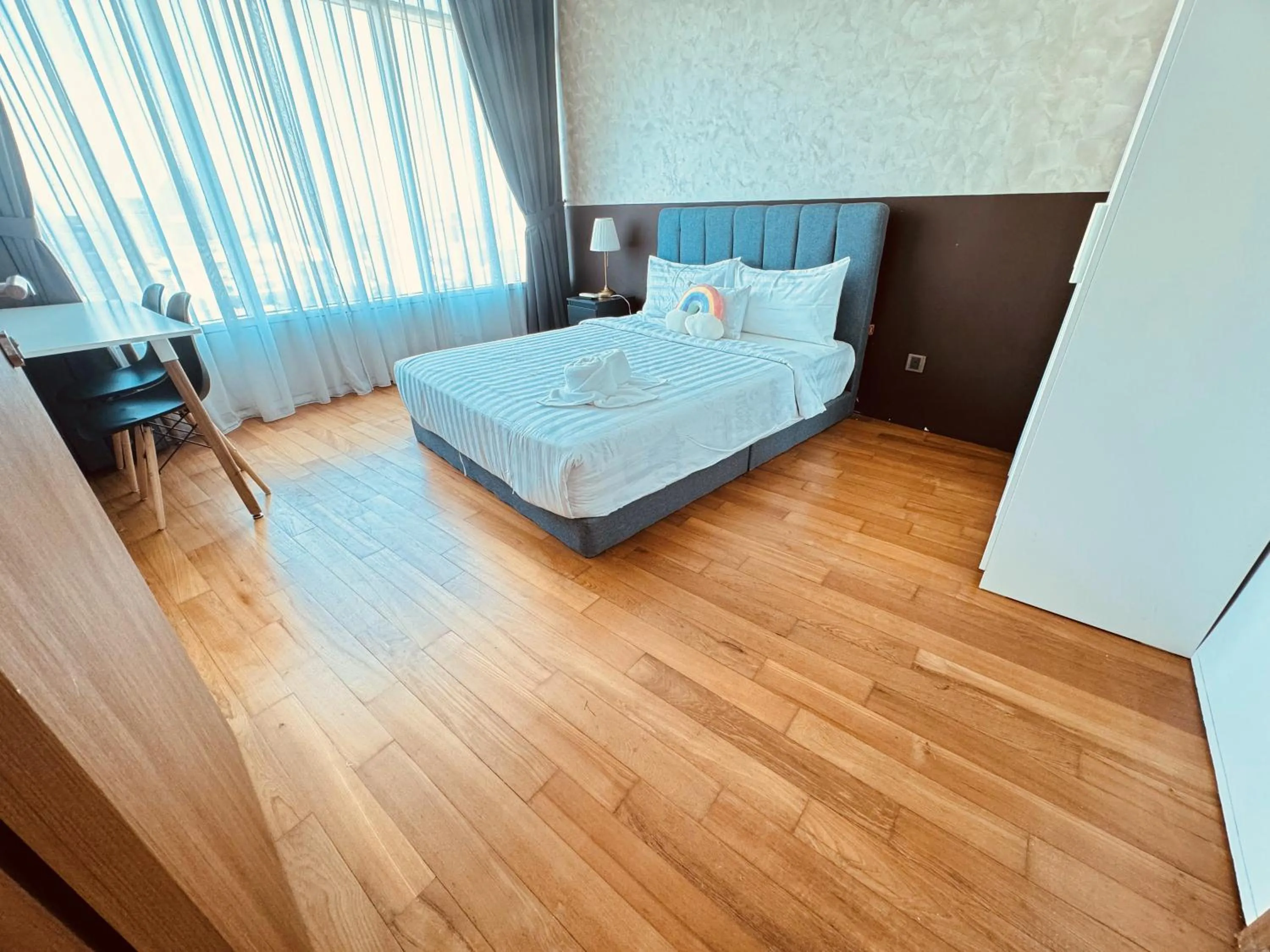 Bed in Vortex Suites in Kuala Lumpur