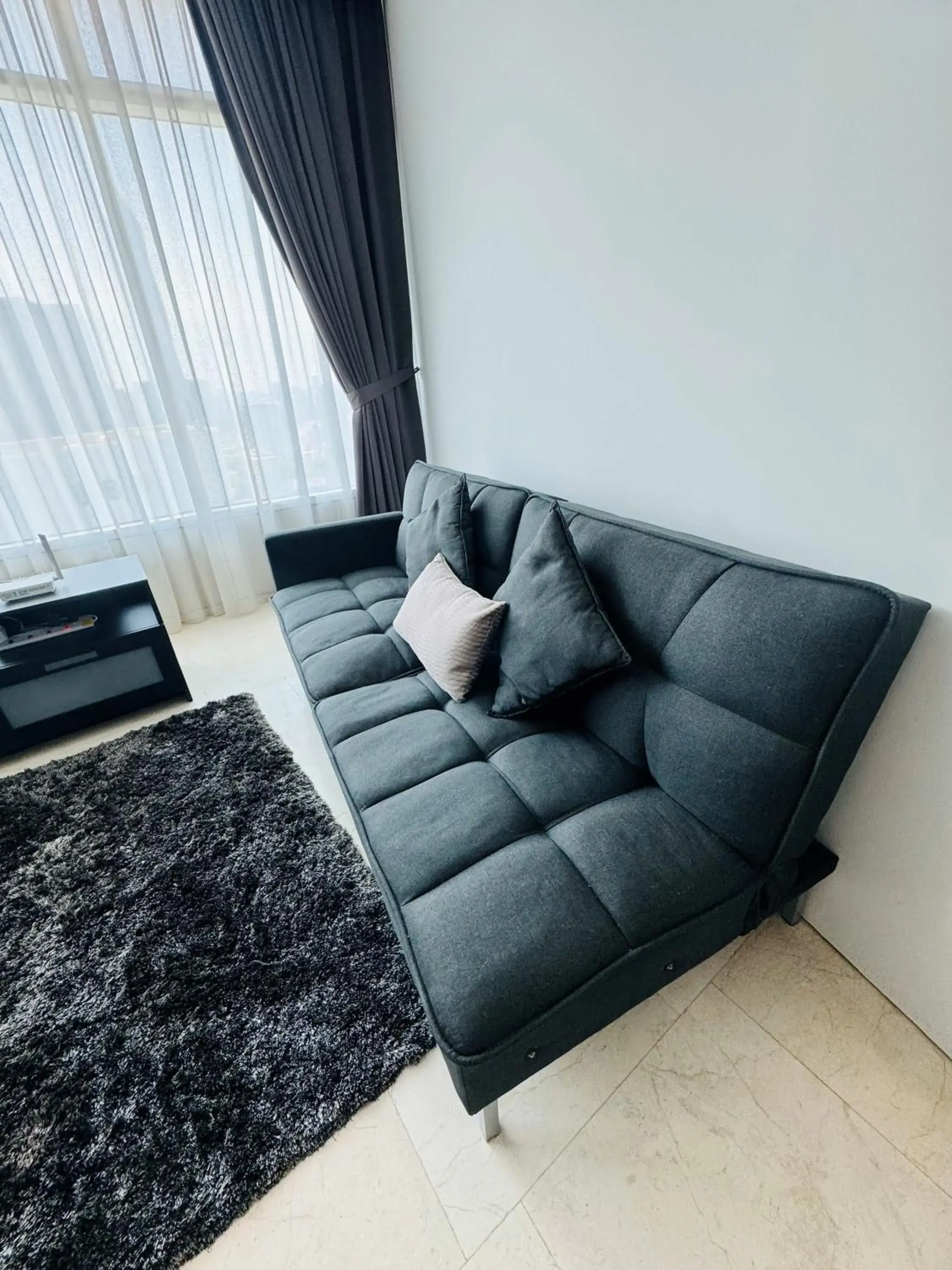 Living room in Vortex Suites in Kuala Lumpur Living room in Vortex Suites in Kuala Lumpur