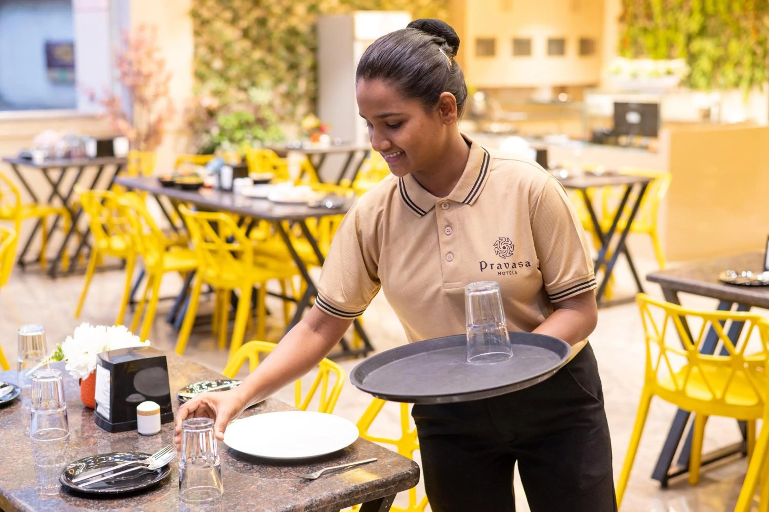 Staff in Hotel Pravasa stay ,Shirdi