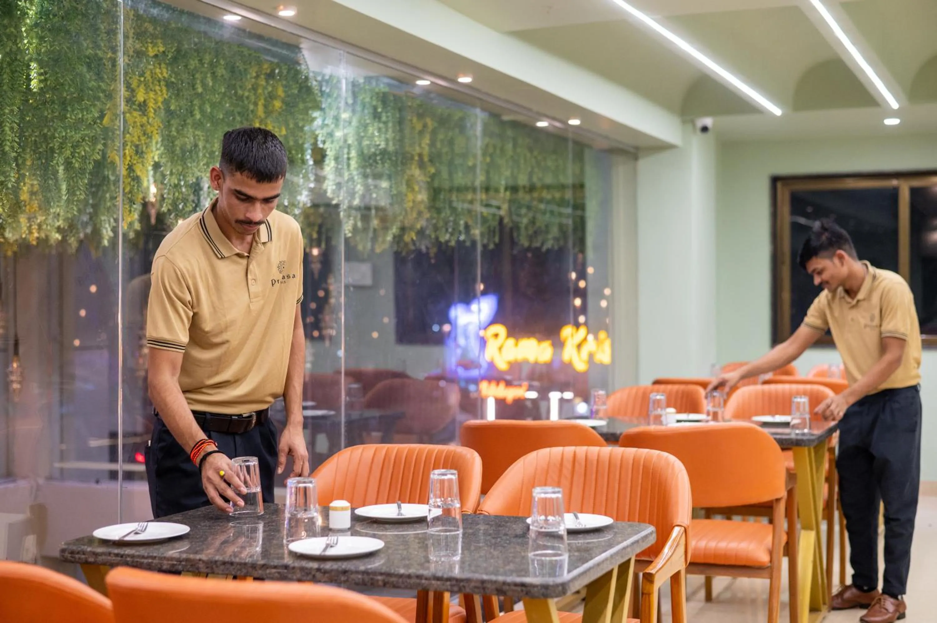 Staff in Hotel Pravasa stay ,Shirdi