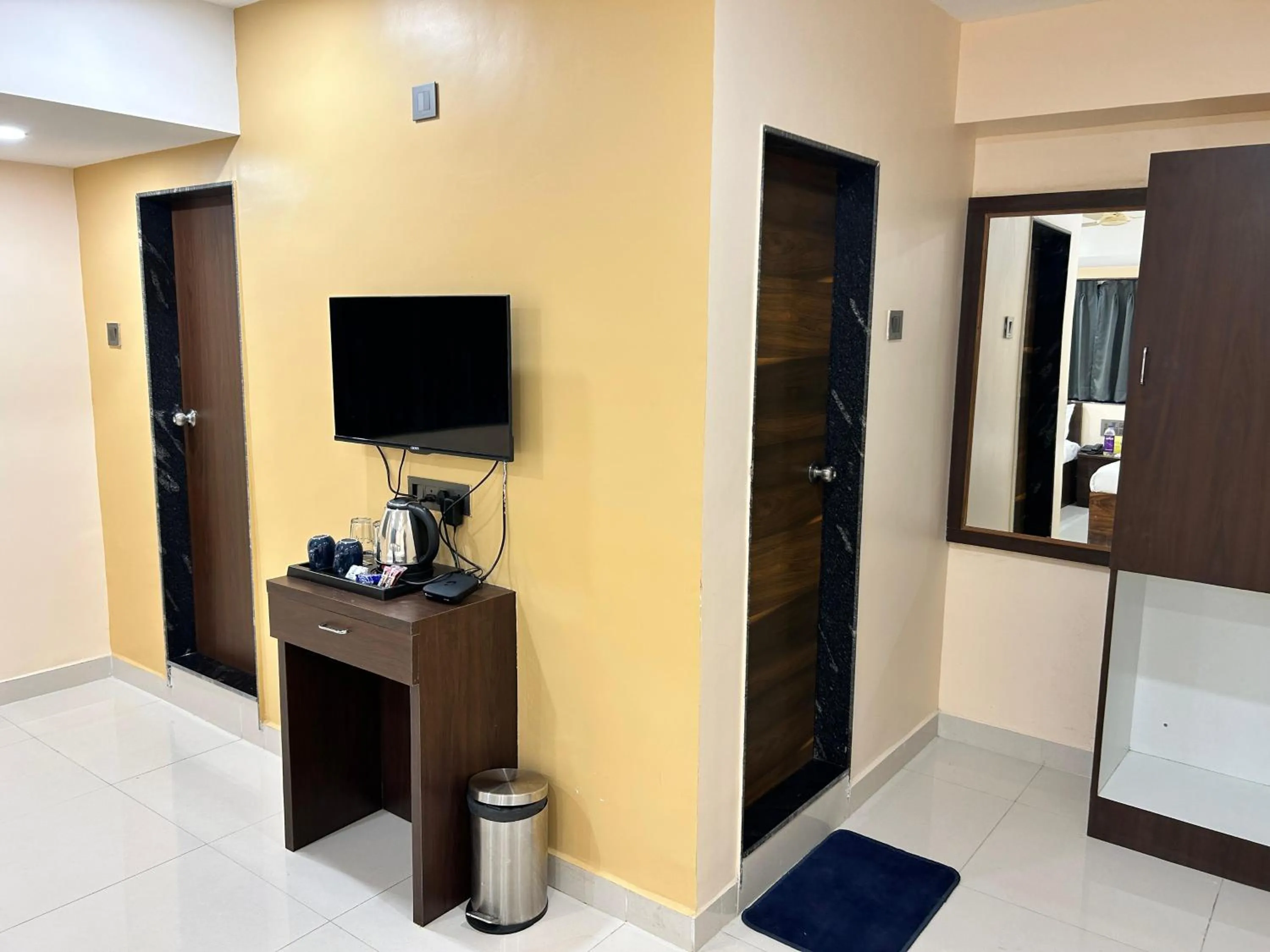 TV and multimedia in Hotel Pravasa stay ,Shirdi