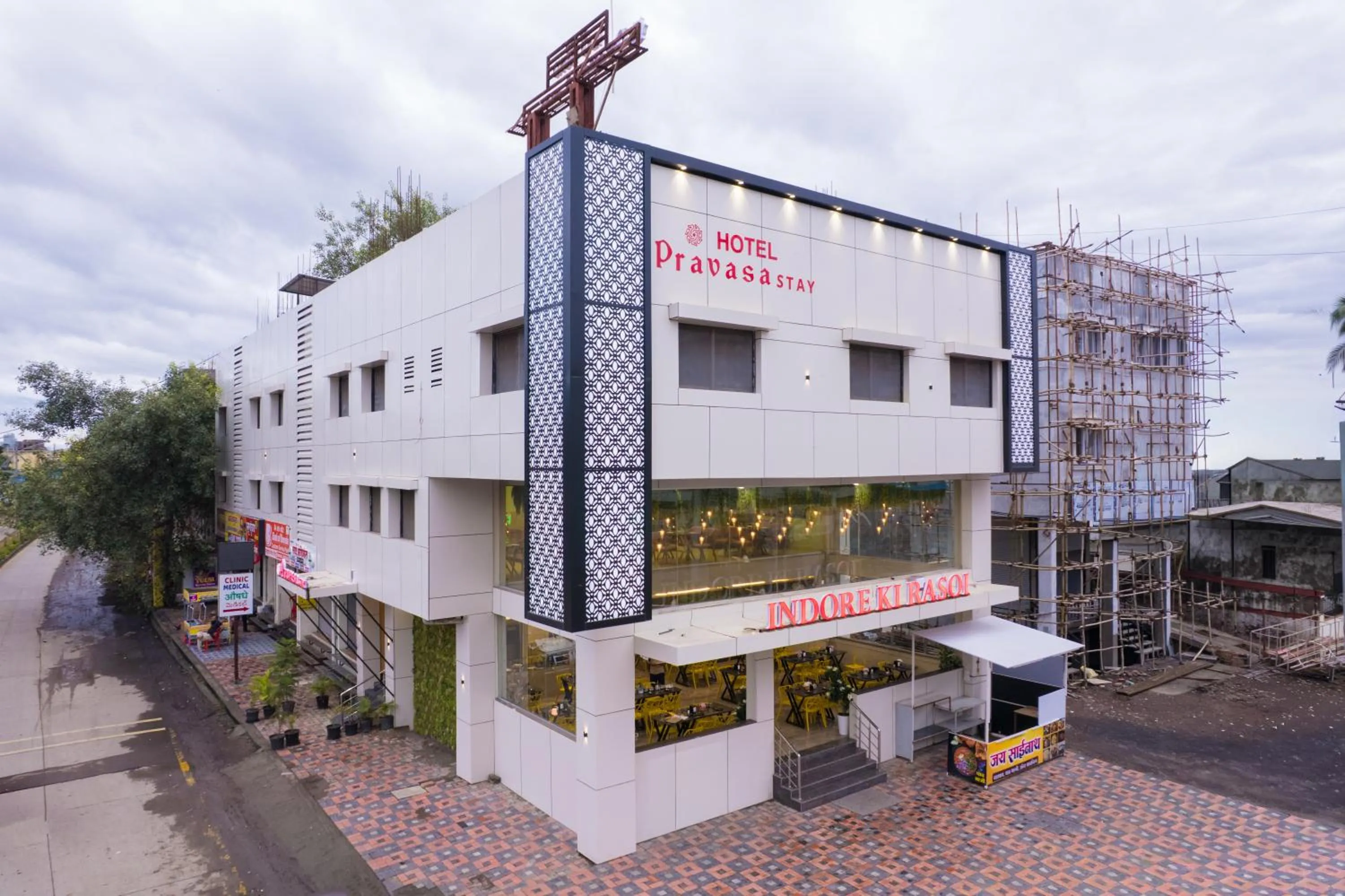 Property building in Hotel Pravasa stay ,Shirdi