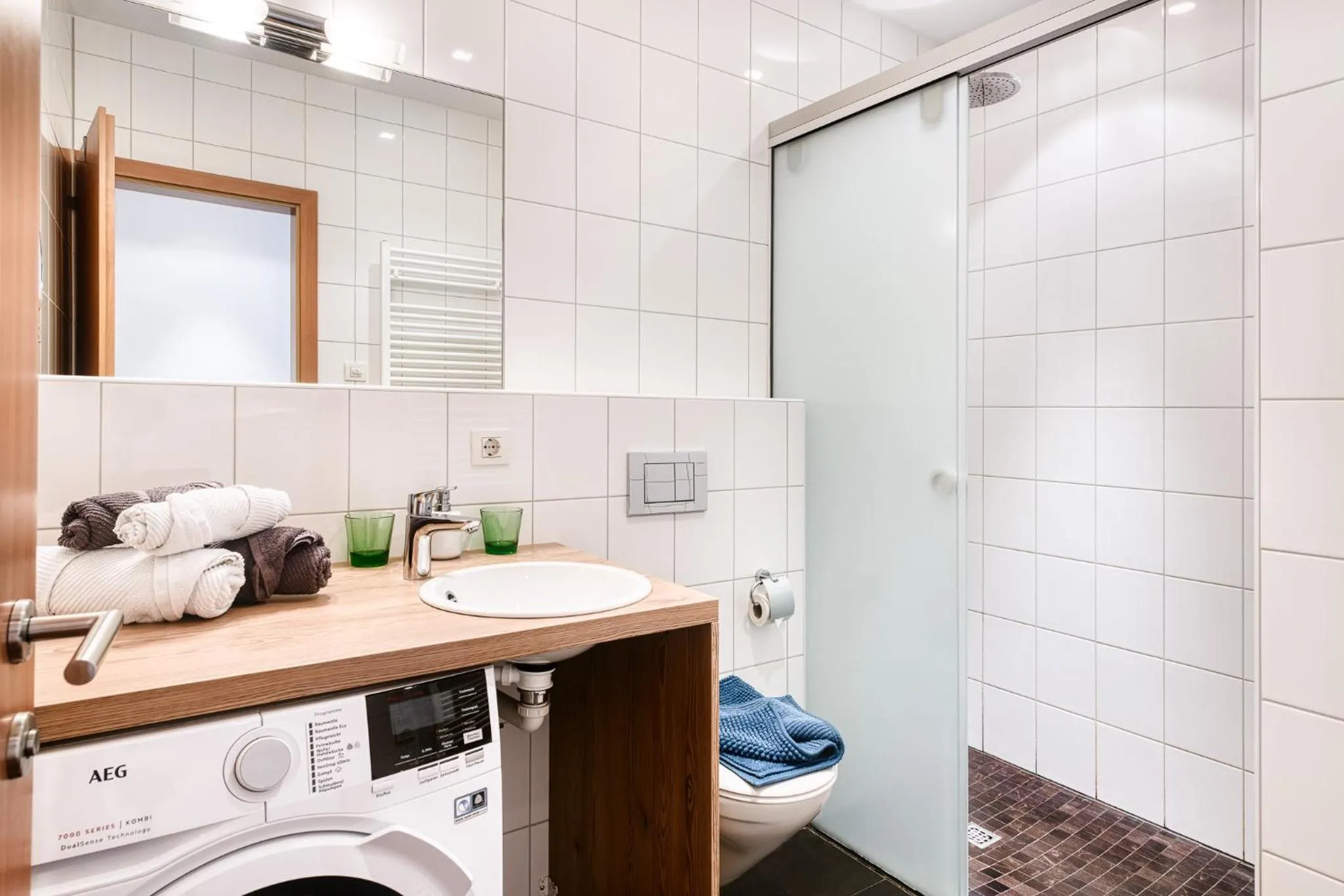 Shower in Panorama Chalet Bellavista