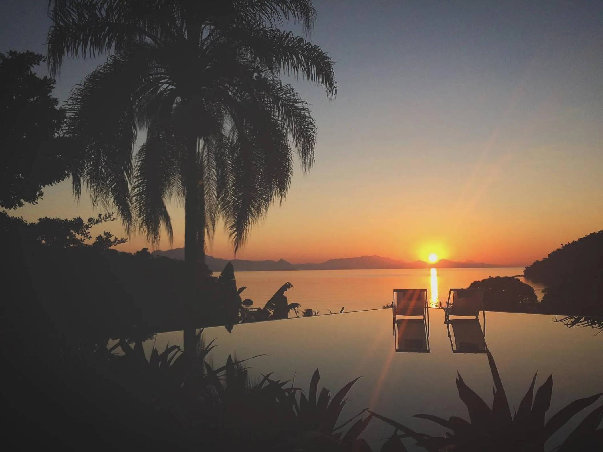 Pool view in Casa Mar Paraty