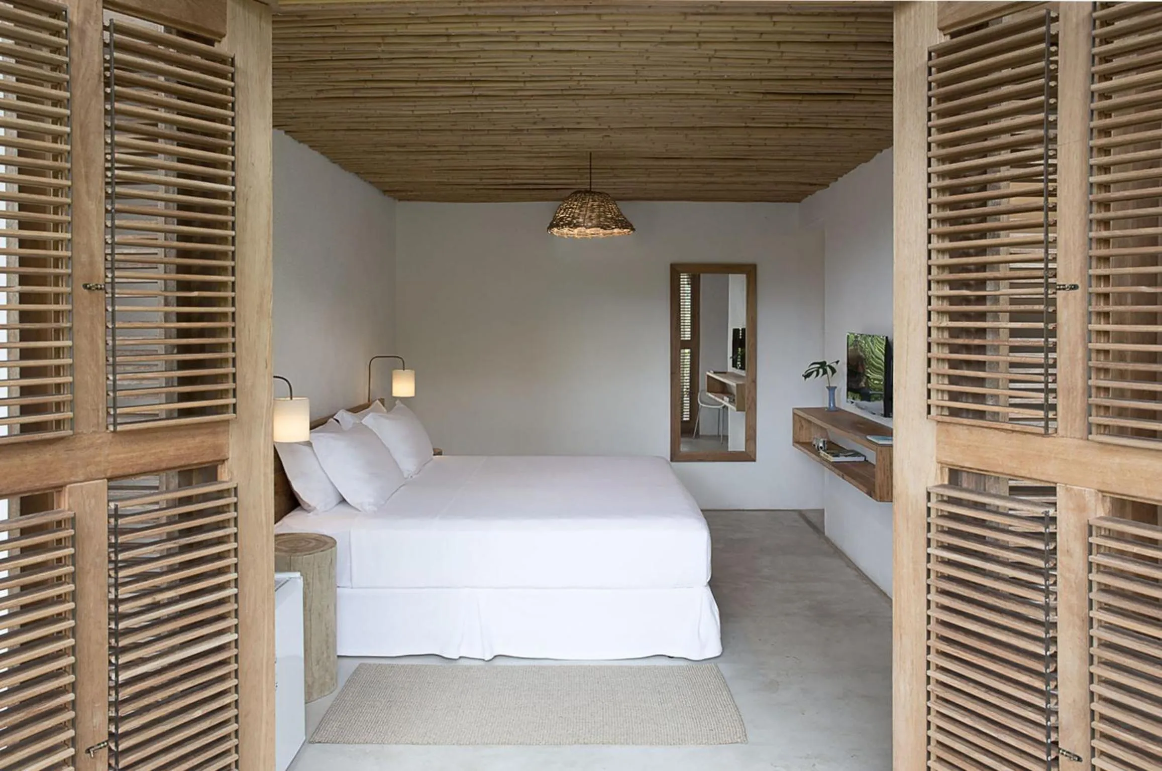 Bed in Casa Mar Paraty