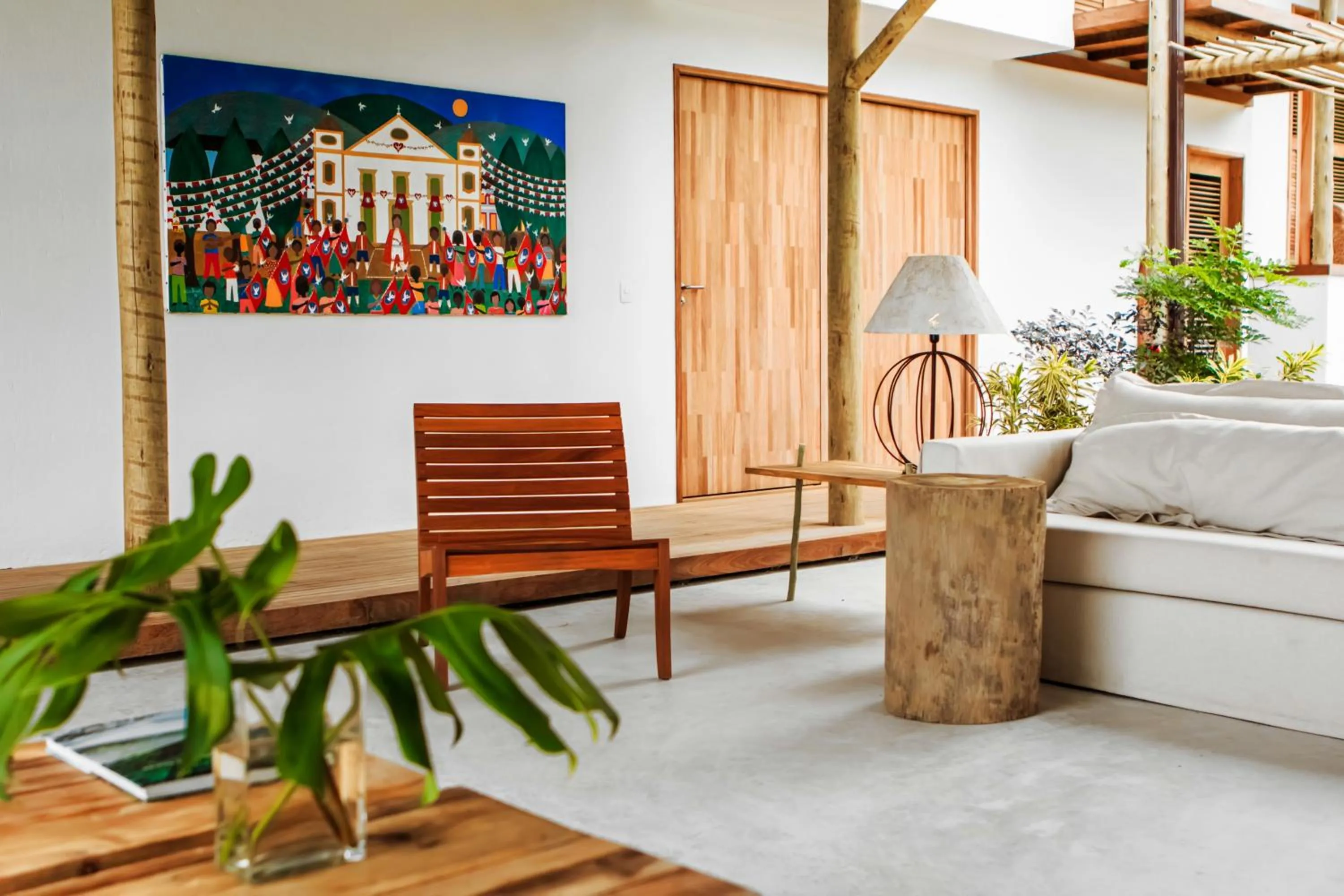 Lounge or bar in Casa Mar Paraty