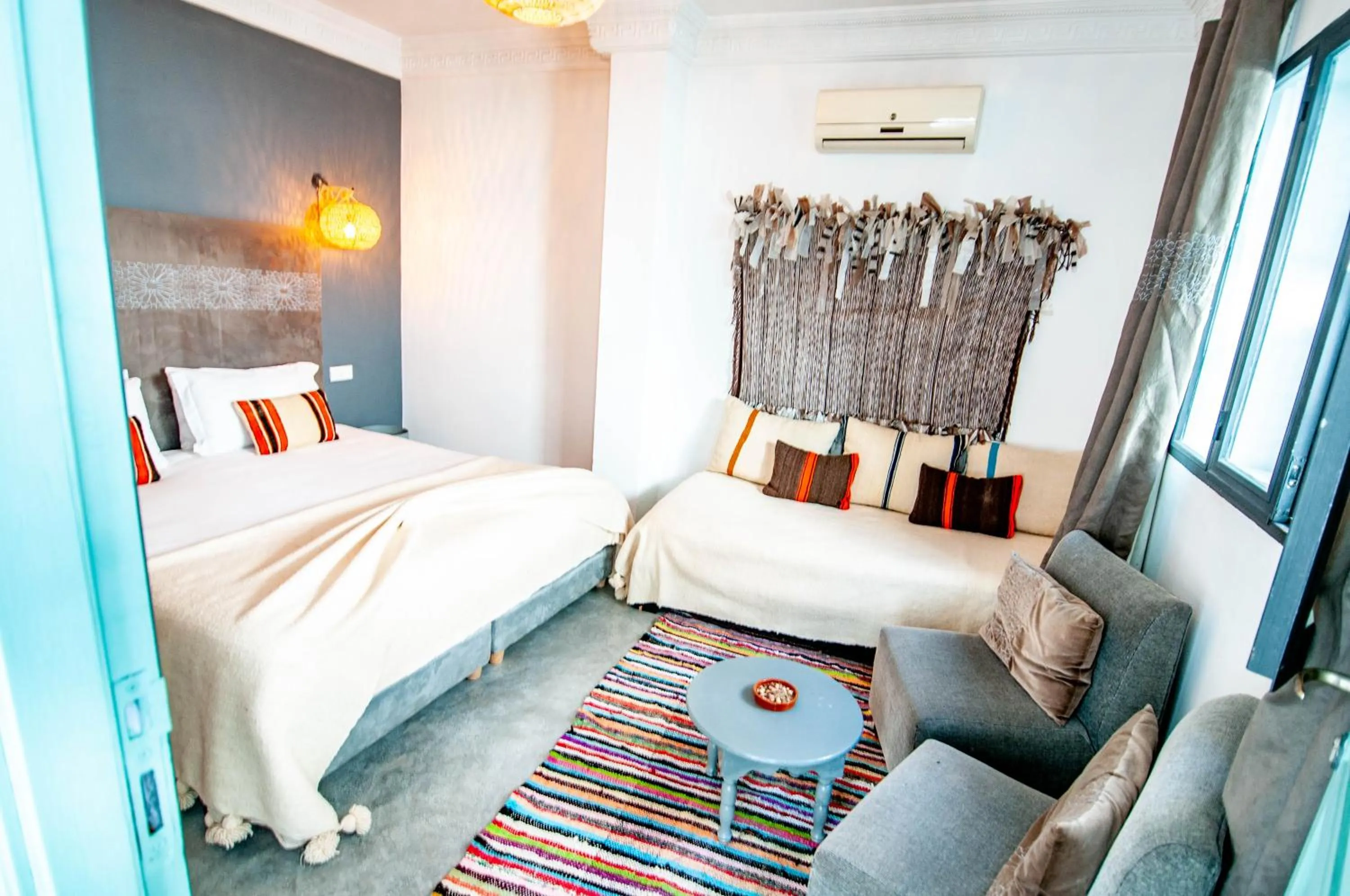 Bed in Riad Origines