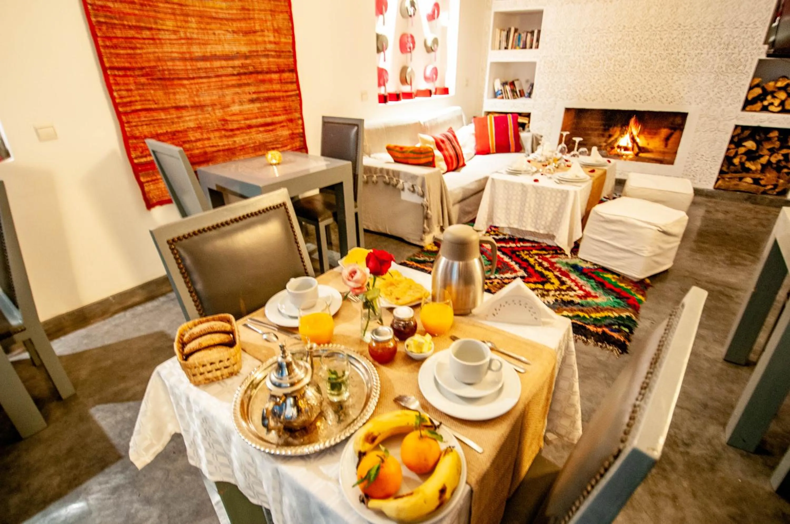 Food in Riad Origines