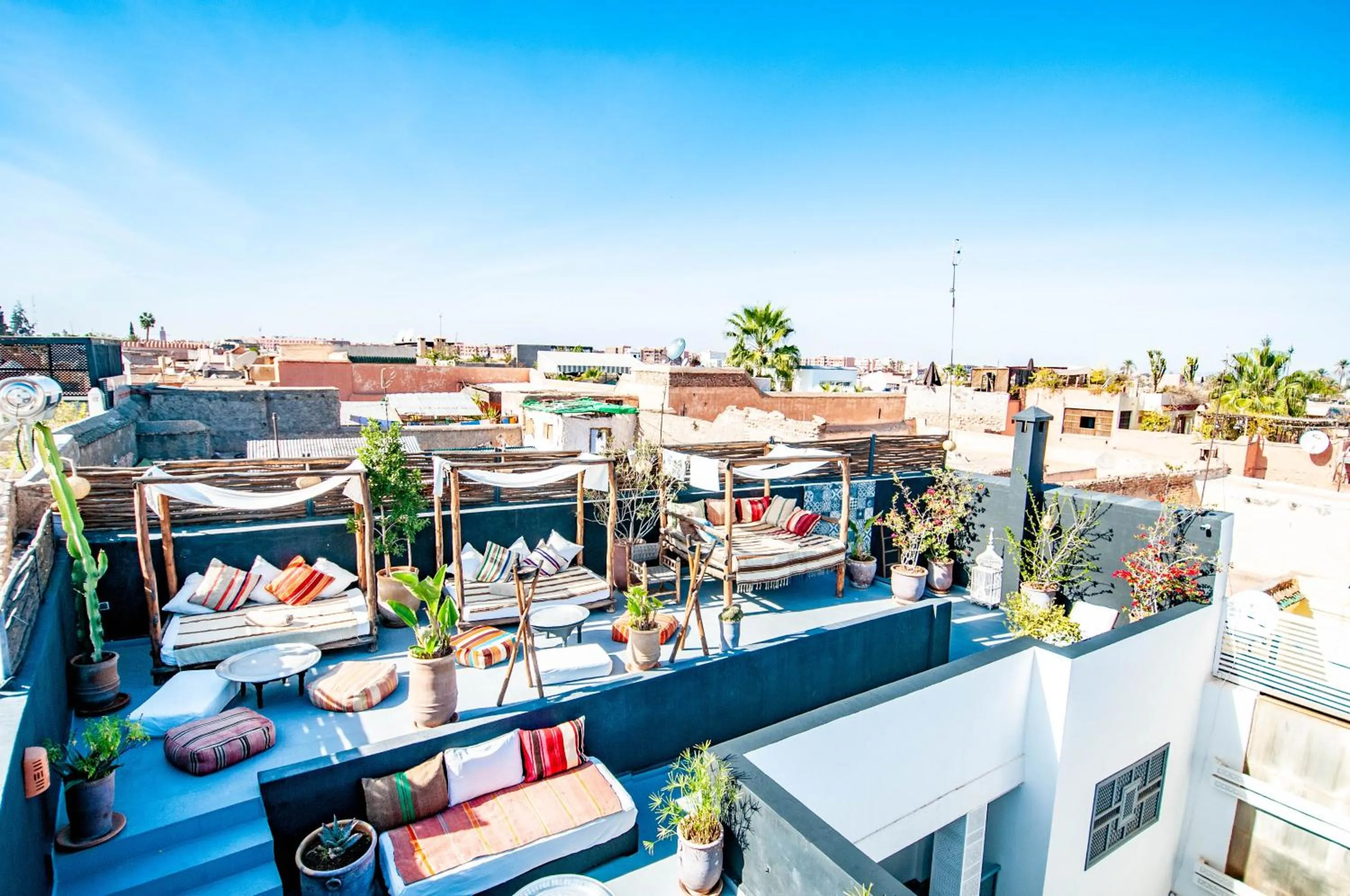 Patio in Riad Origines