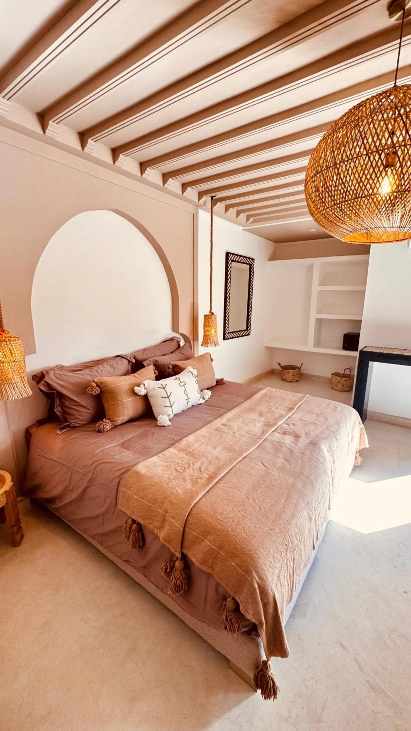 Bedroom, Bed in Riad Origines