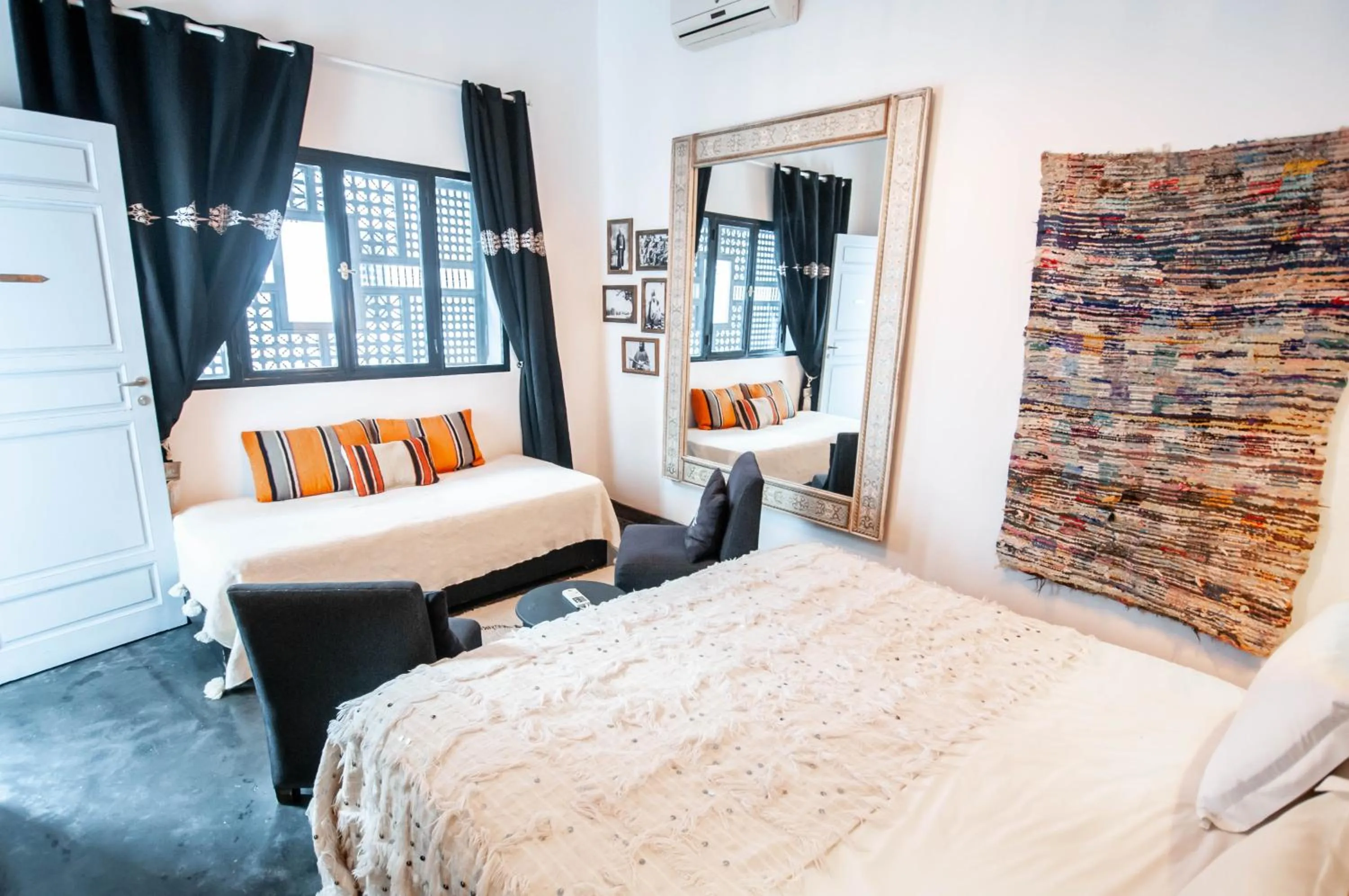 Bed in Riad Origines