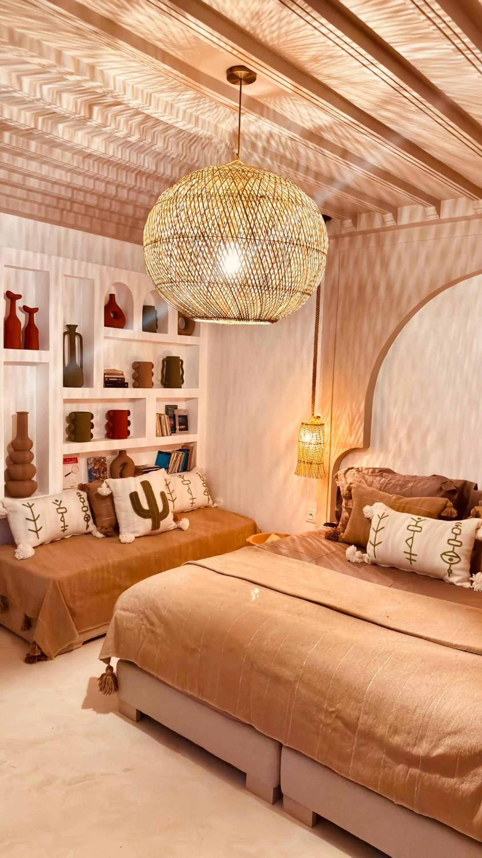 Bed in Riad Origines