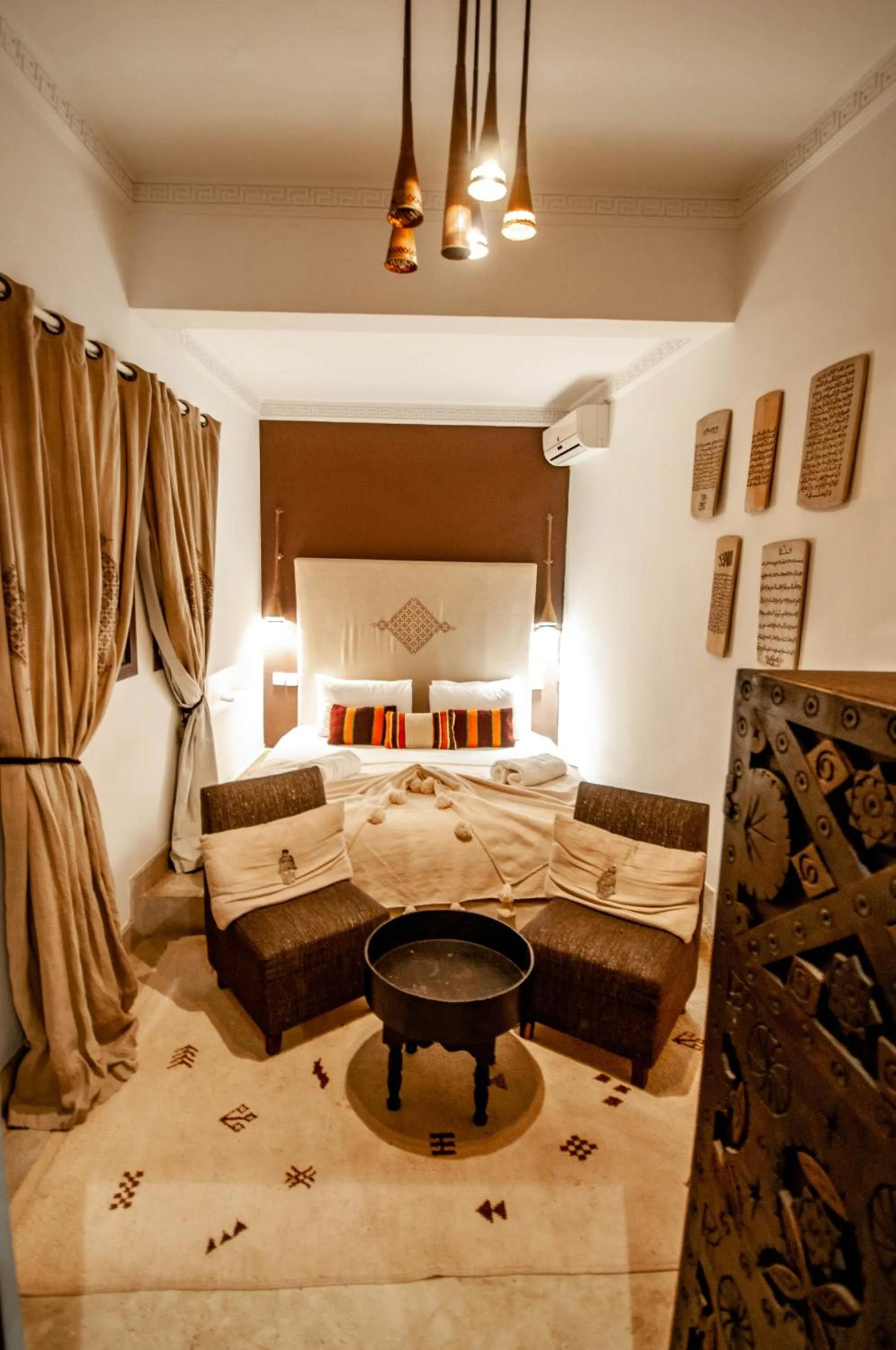 Bed in Riad Origines