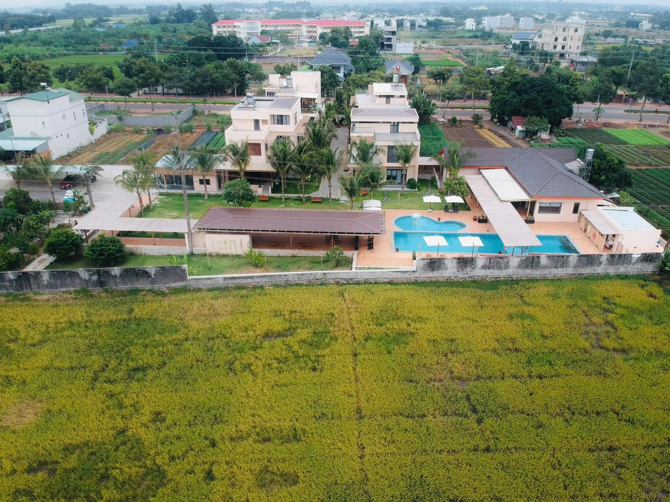 Natural landscape in Field Villa Hoàng Diệu