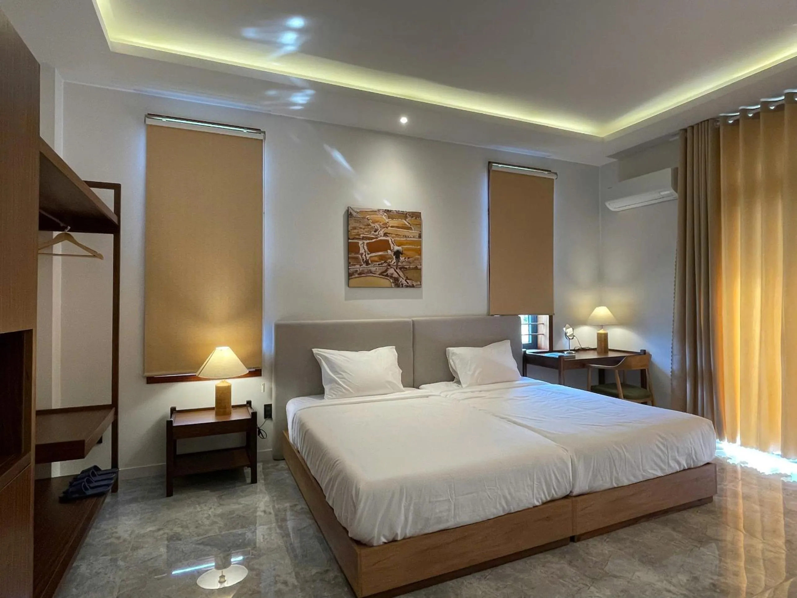 Bedroom, Bed in Field Villa Hoàng Diệu