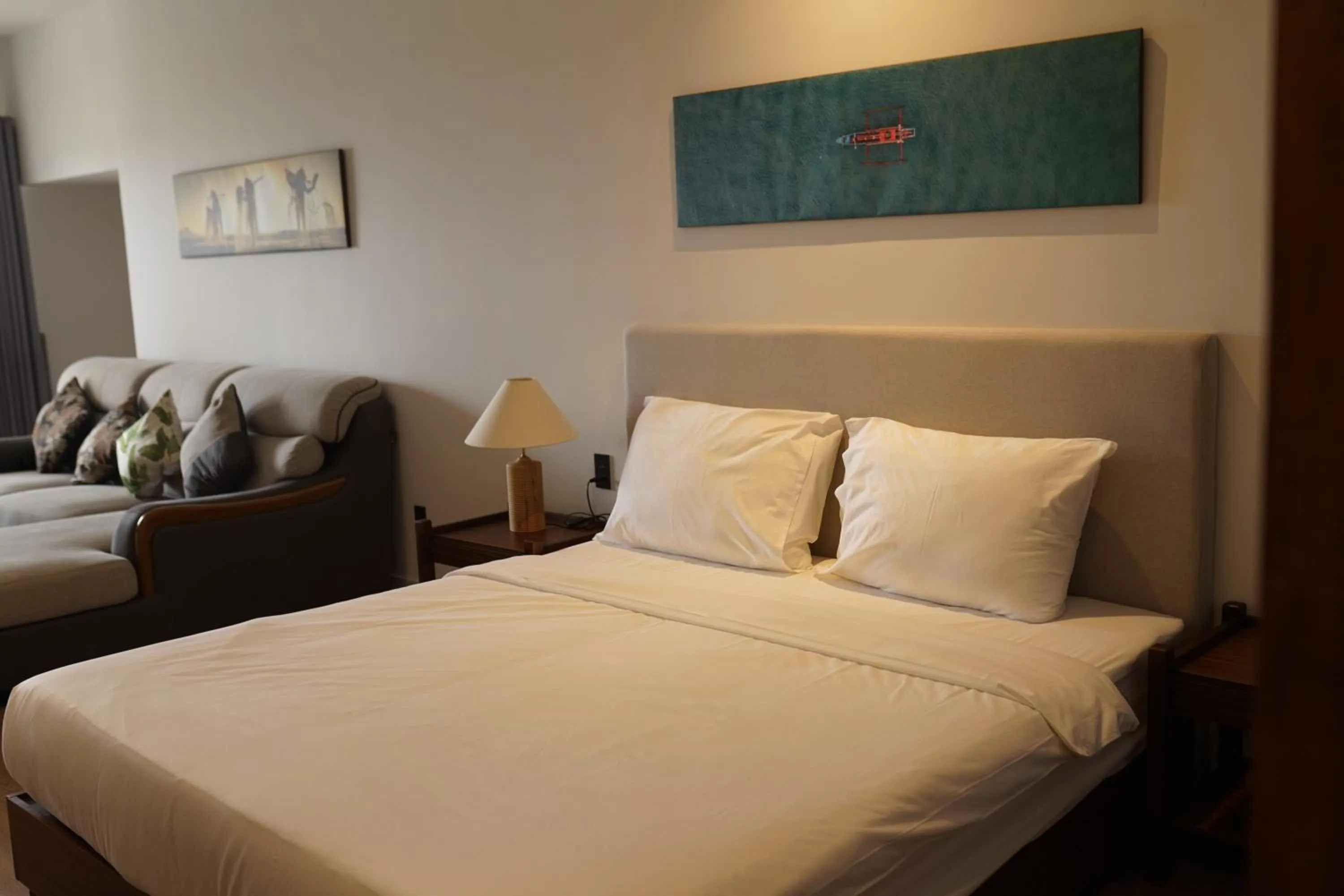 Bed in Field Villa Hoàng Diệu