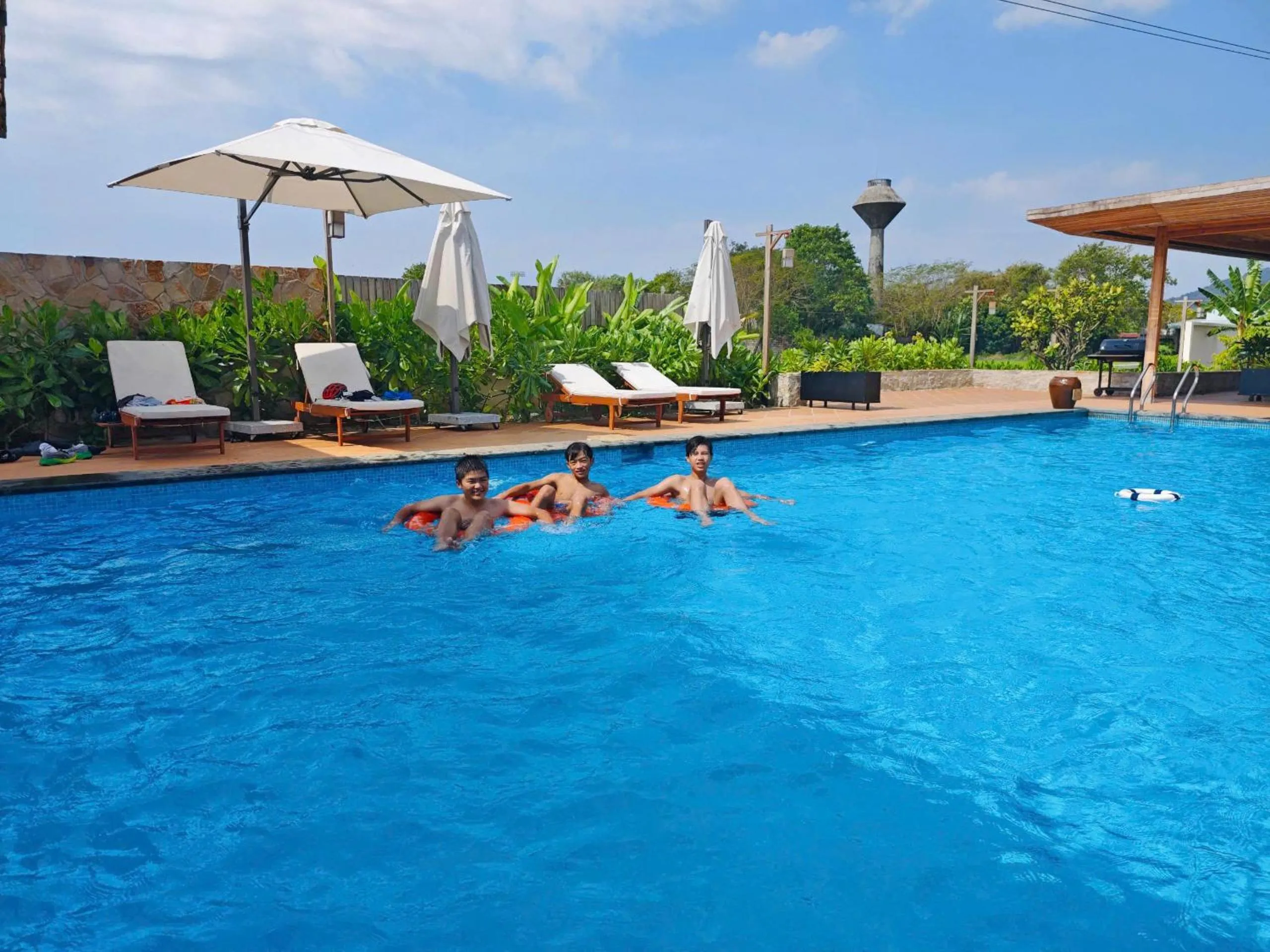 Swimming pool in Field Villa Hoàng Diệu