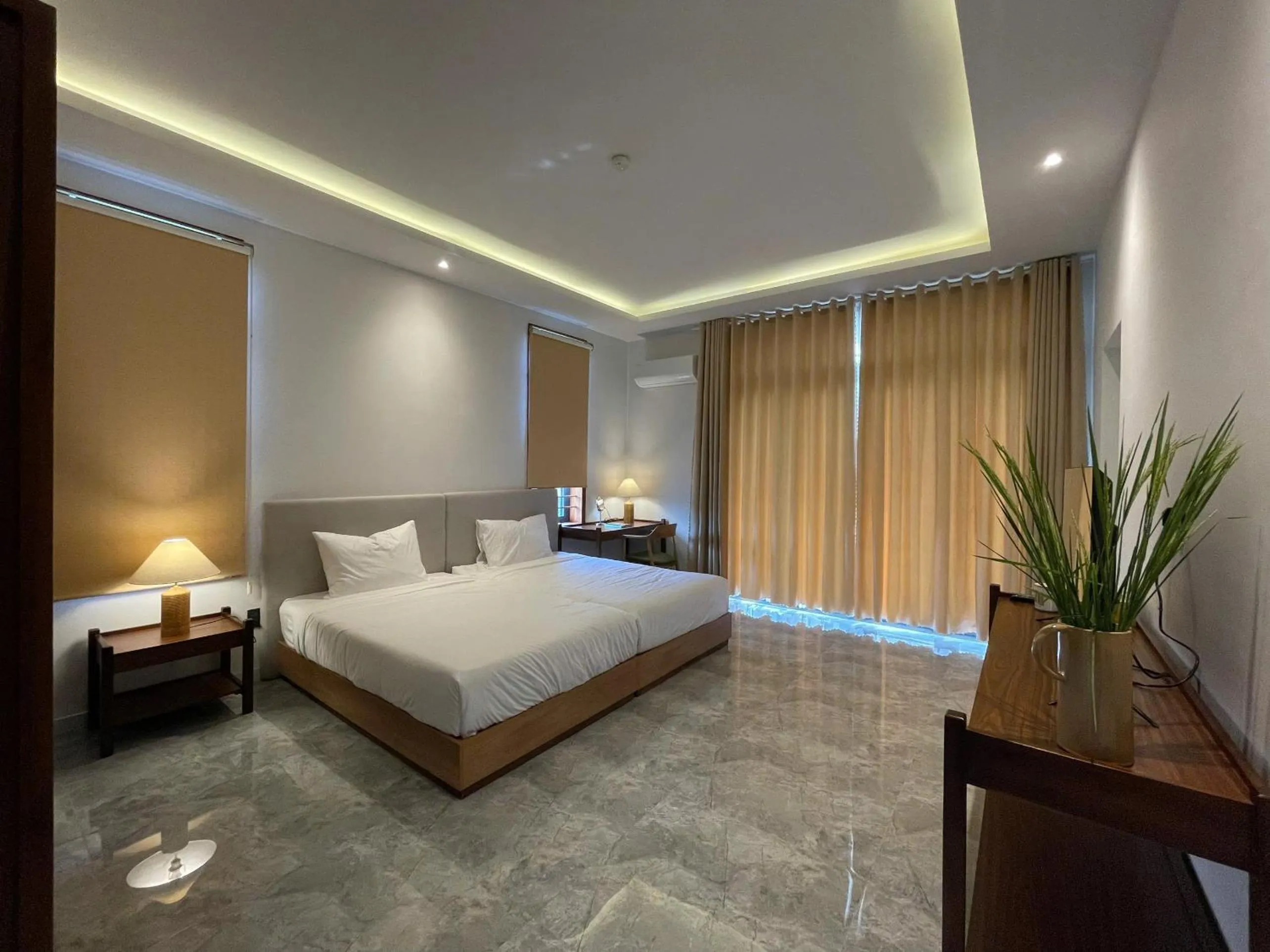 Photo of the whole room, Bed in Field Villa Hoàng Diệu