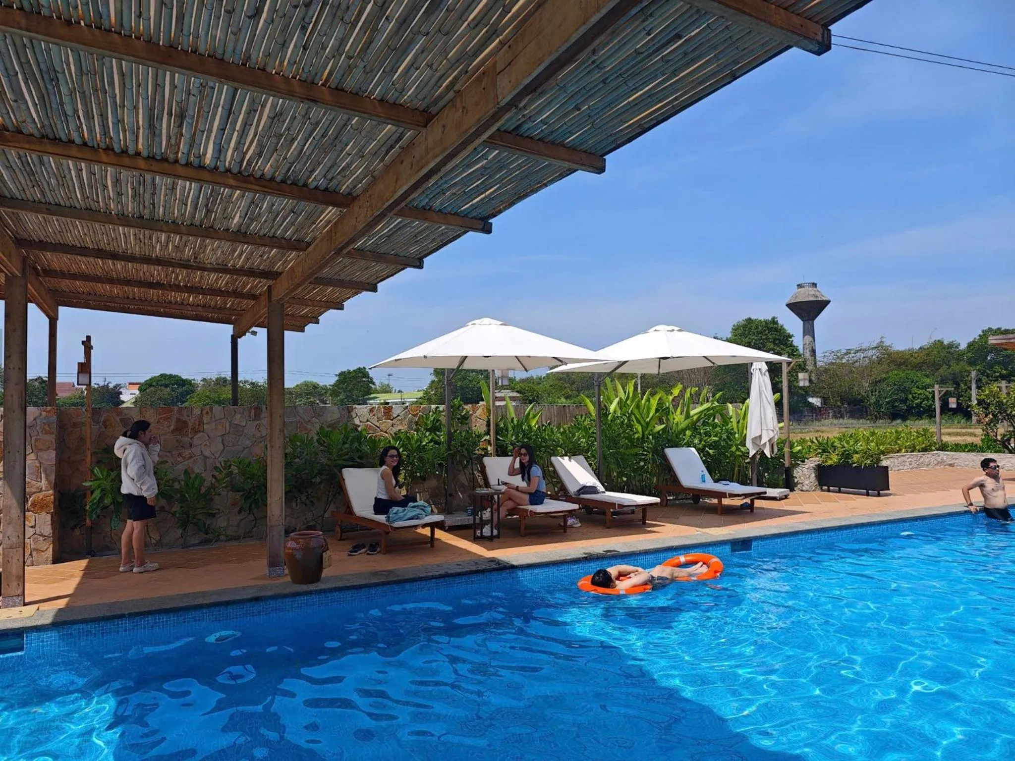 Swimming pool in Field Villa Hoàng Diệu