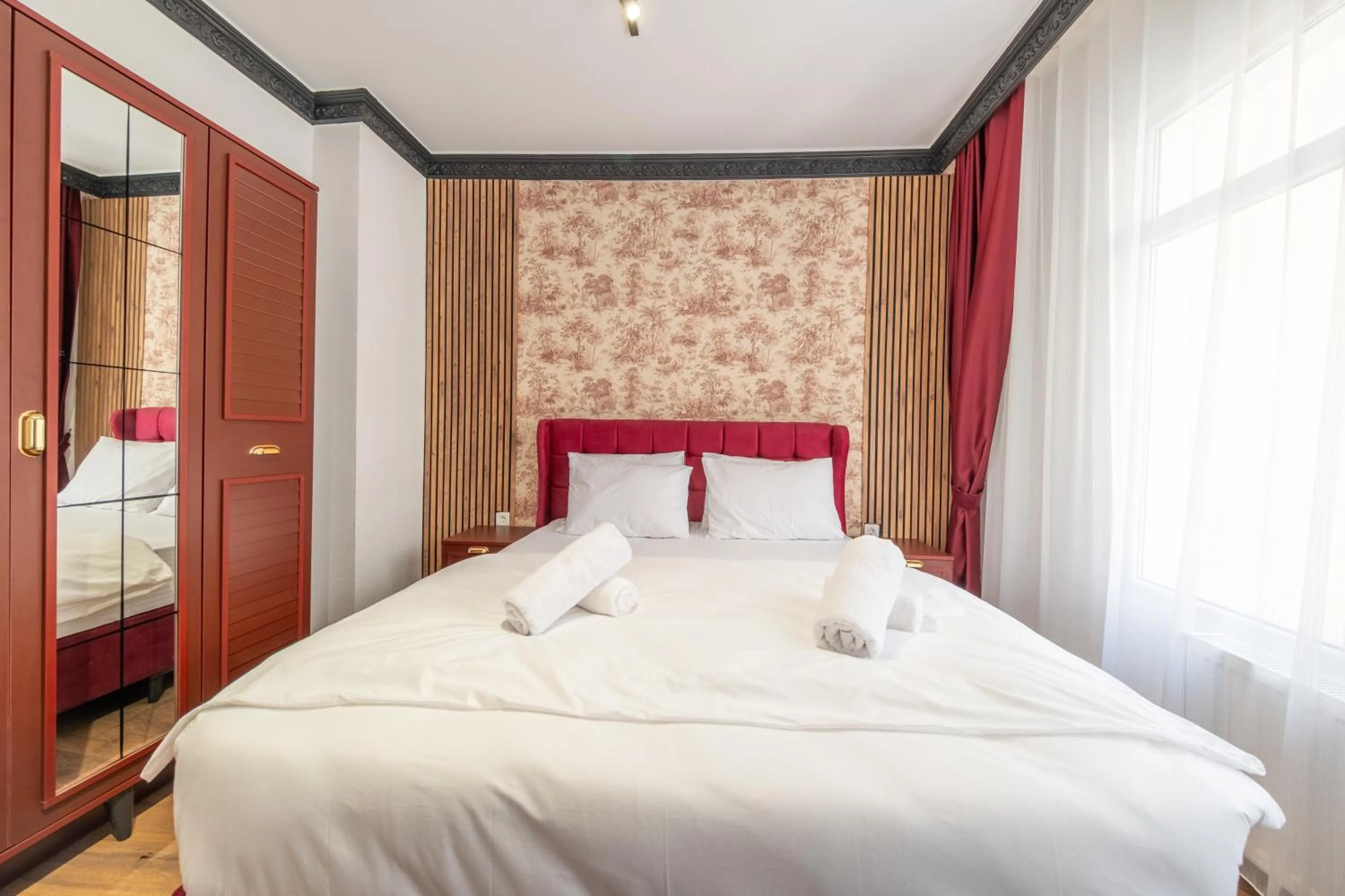 Bed in Hexa Apartments Sisli