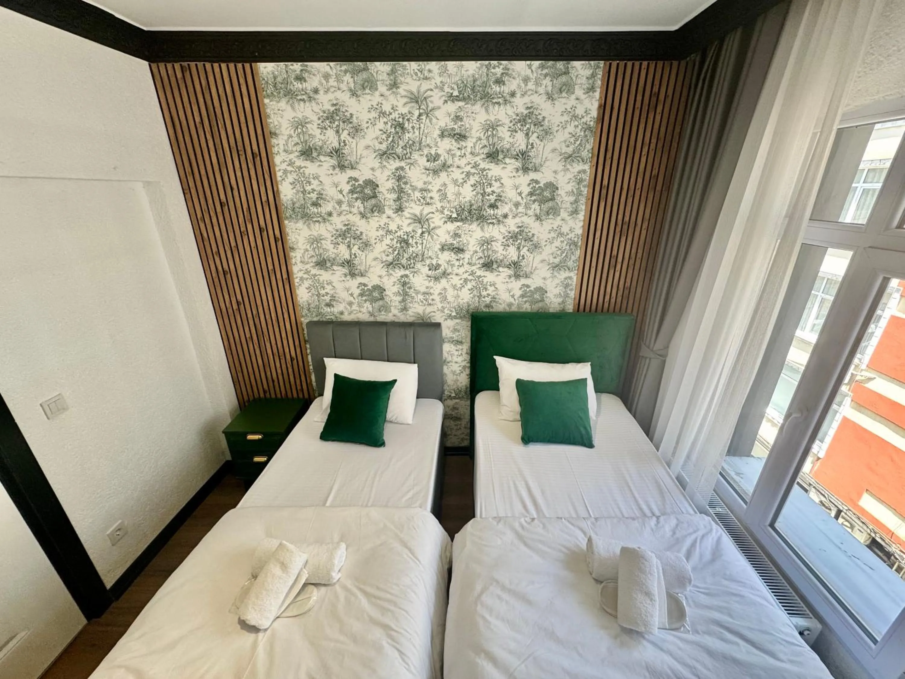 Bed in Hexa Apartments Sisli