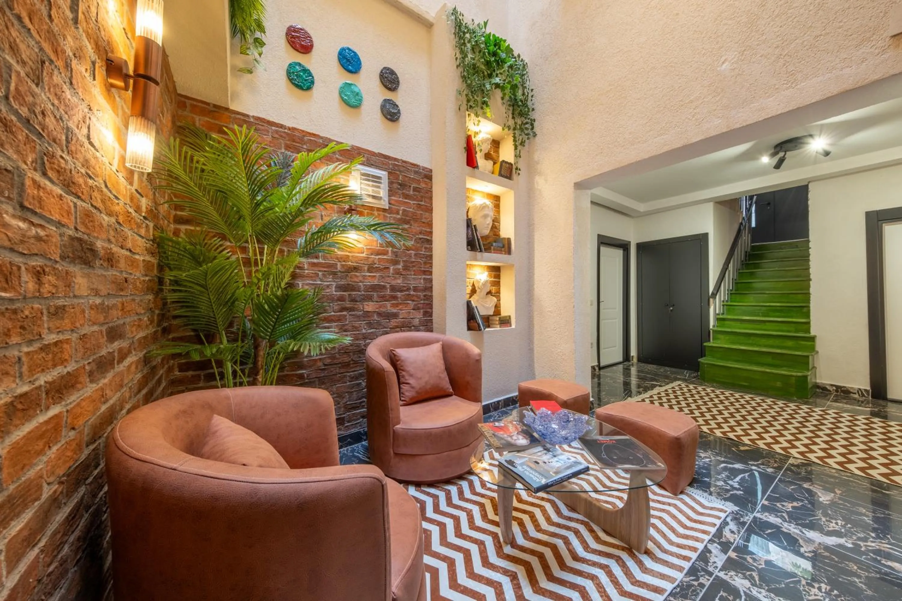 Lobby or reception in Hexa Apartments Sisli