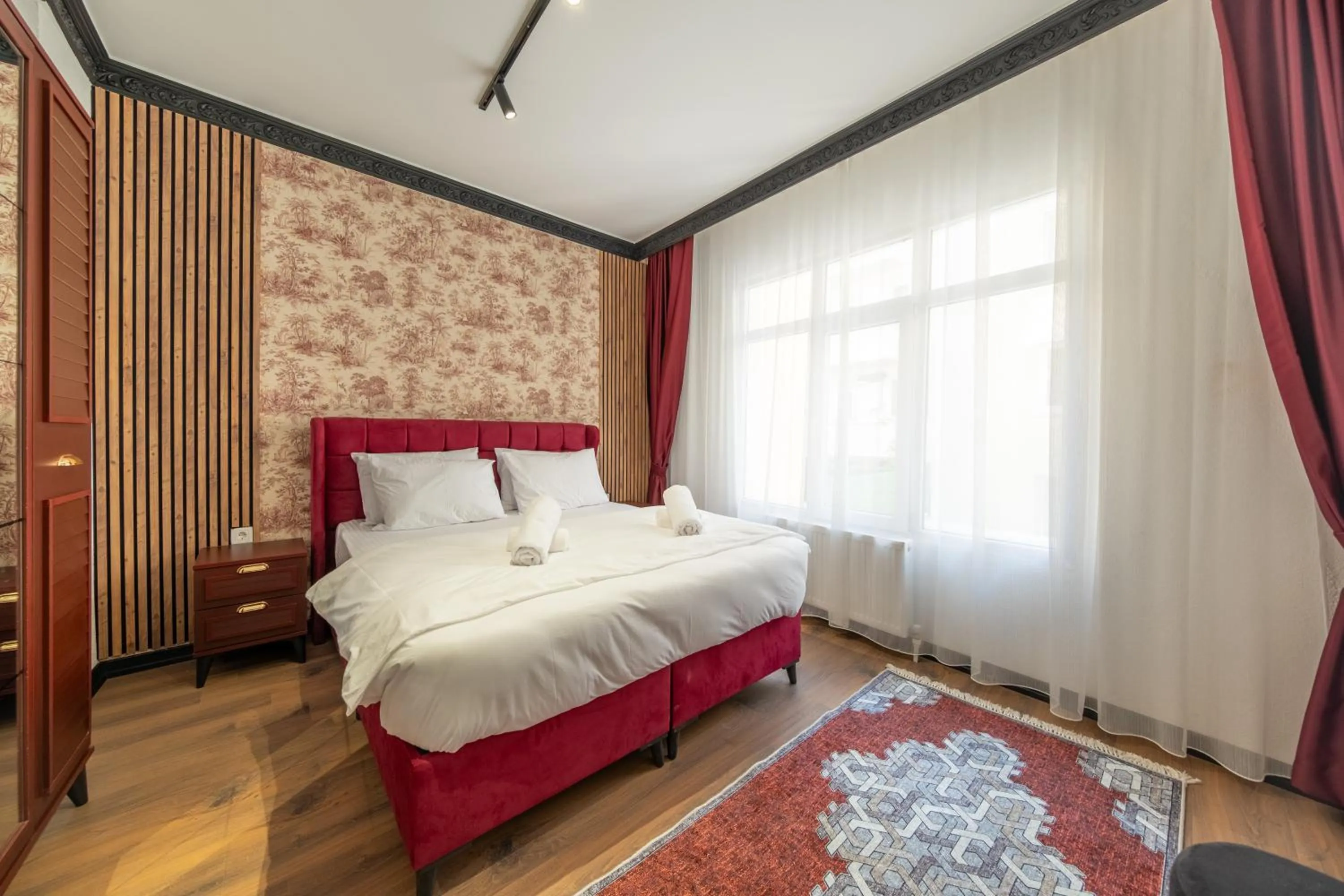 Bed in Hexa Apartments Sisli