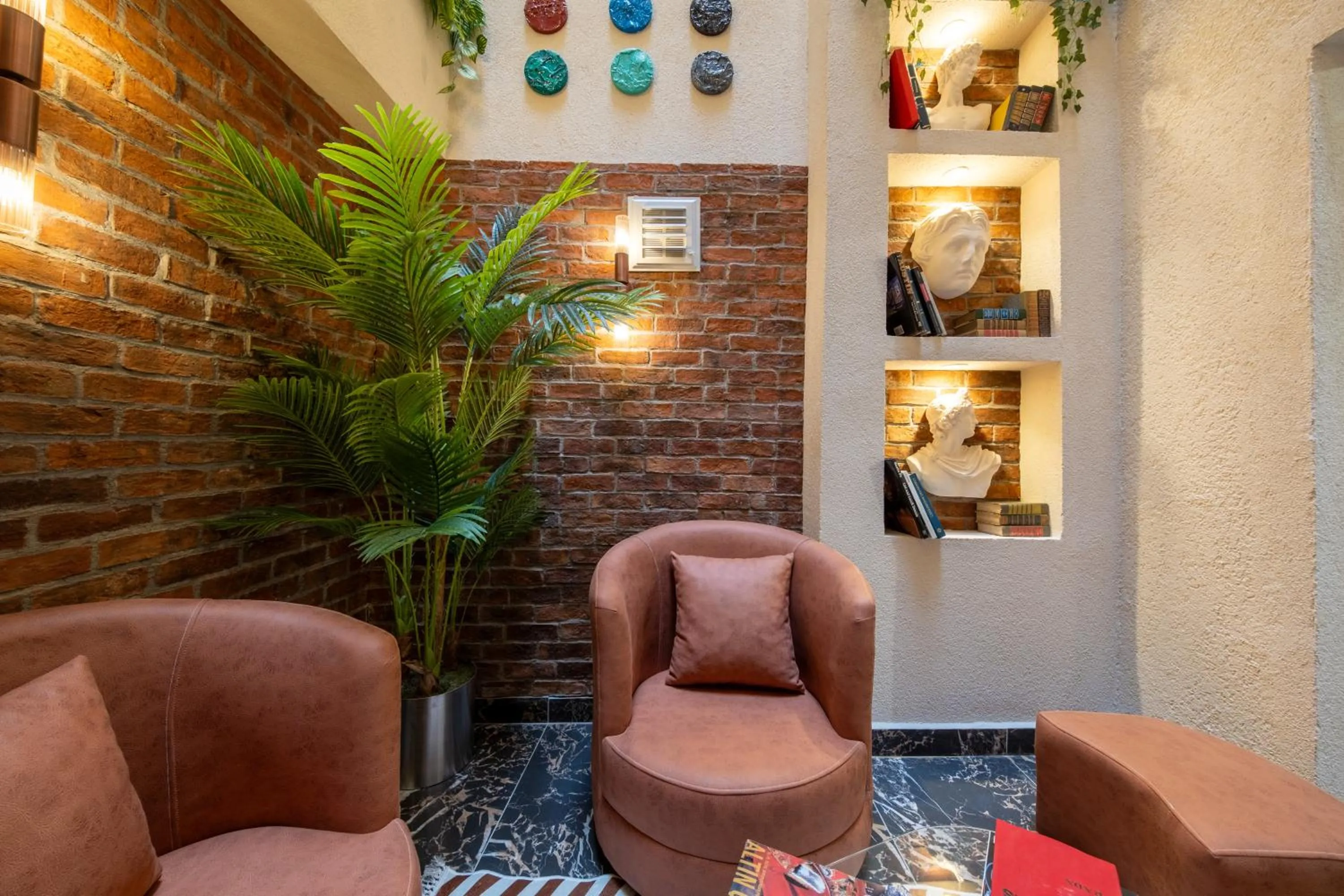 Lobby or reception in Hexa Apartments Sisli