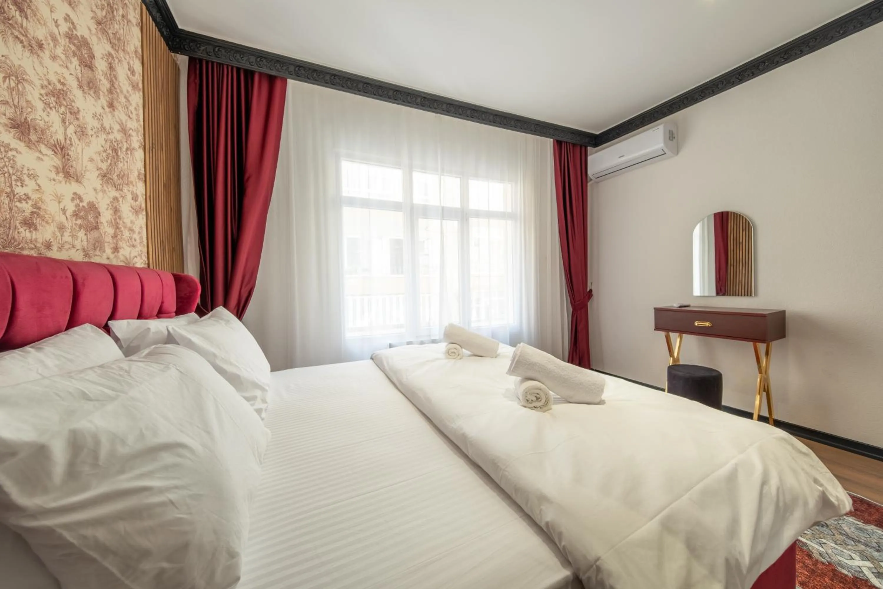 Bed in Hexa Apartments Sisli