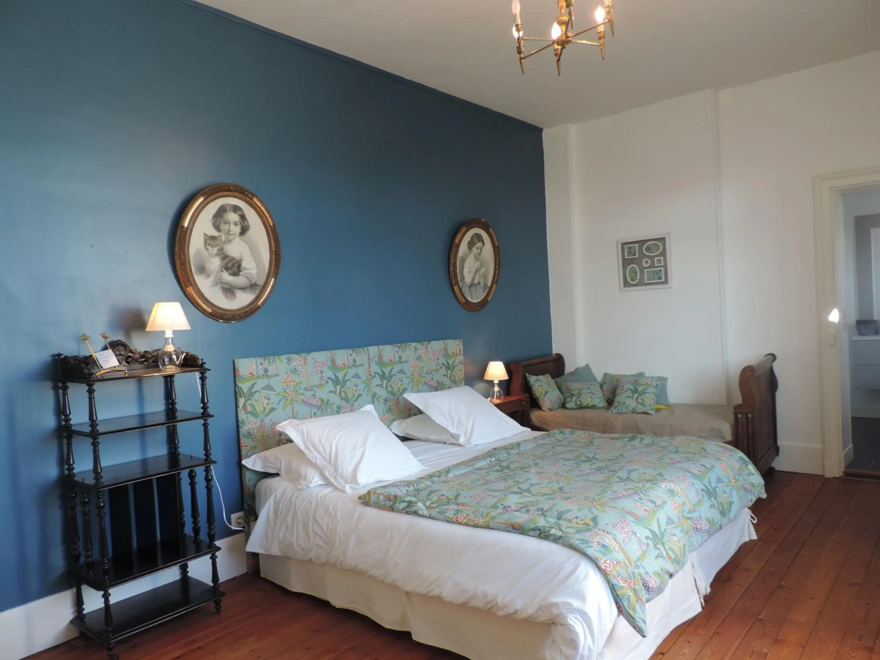 Bed in Chambres d'Hôtes de la Bucaille