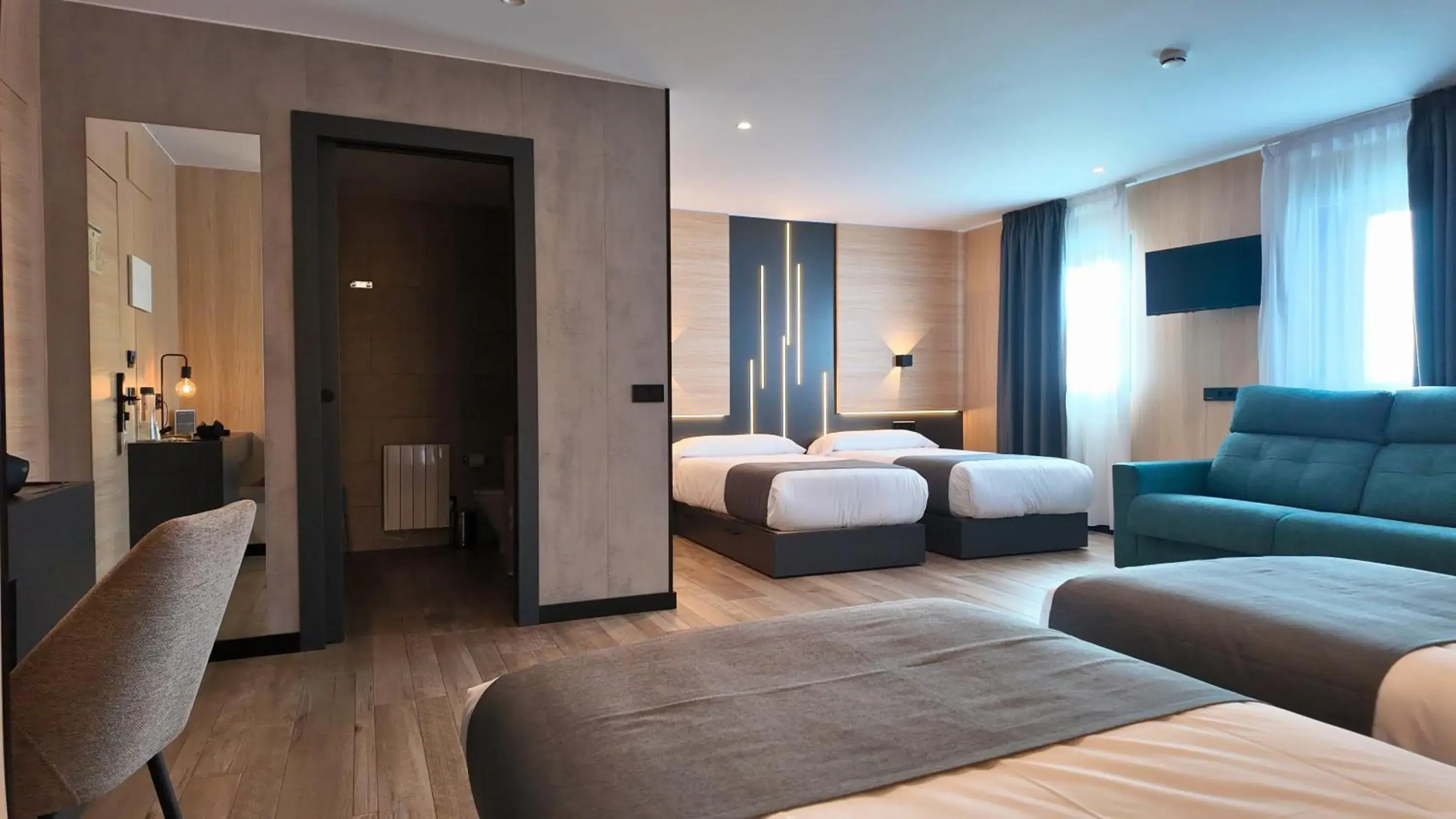 Bedroom, Bed in Hotel Focus Bedroom, Bed in Hotel Focus