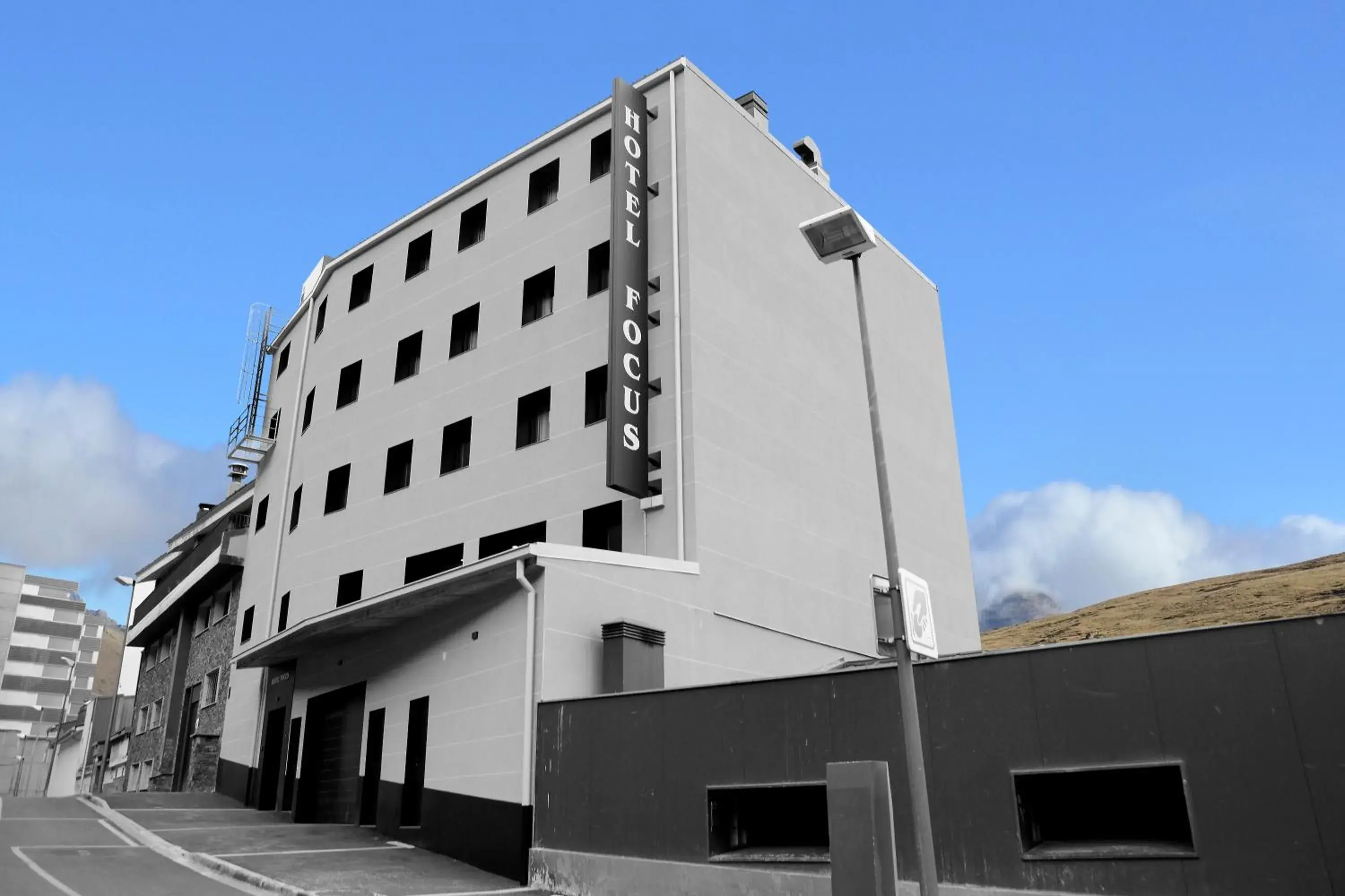 Property building in Hotel Focus Property building in Hotel Focus