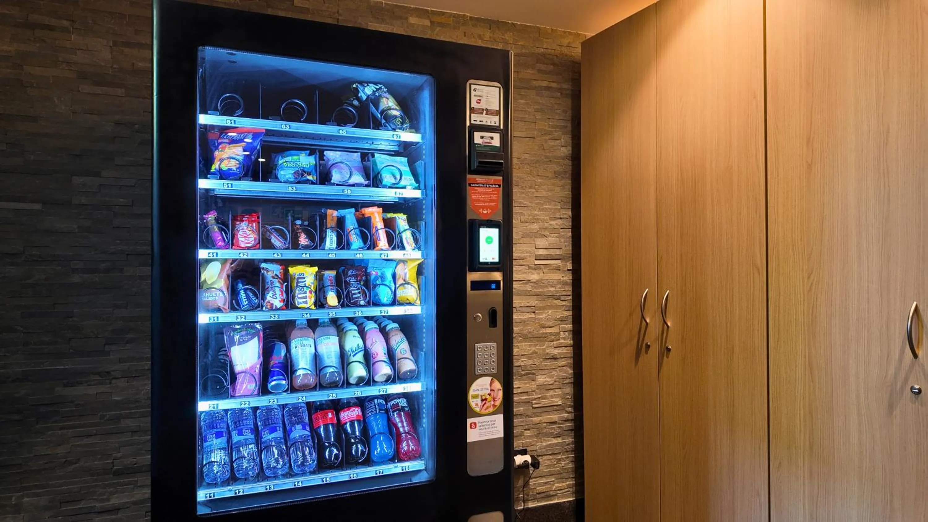 vending machine in Hotel Focus