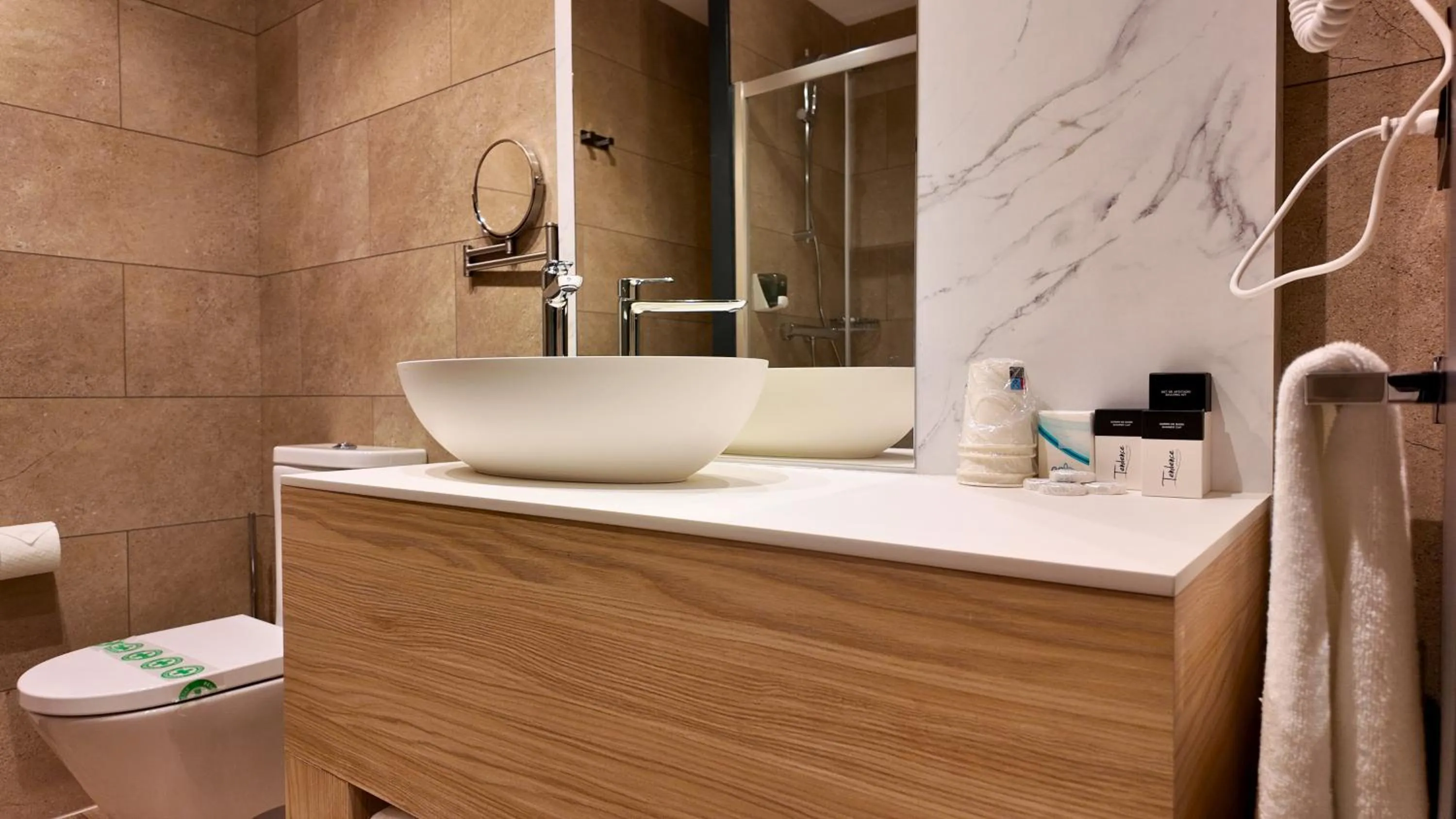 Bathroom in Hotel Focus