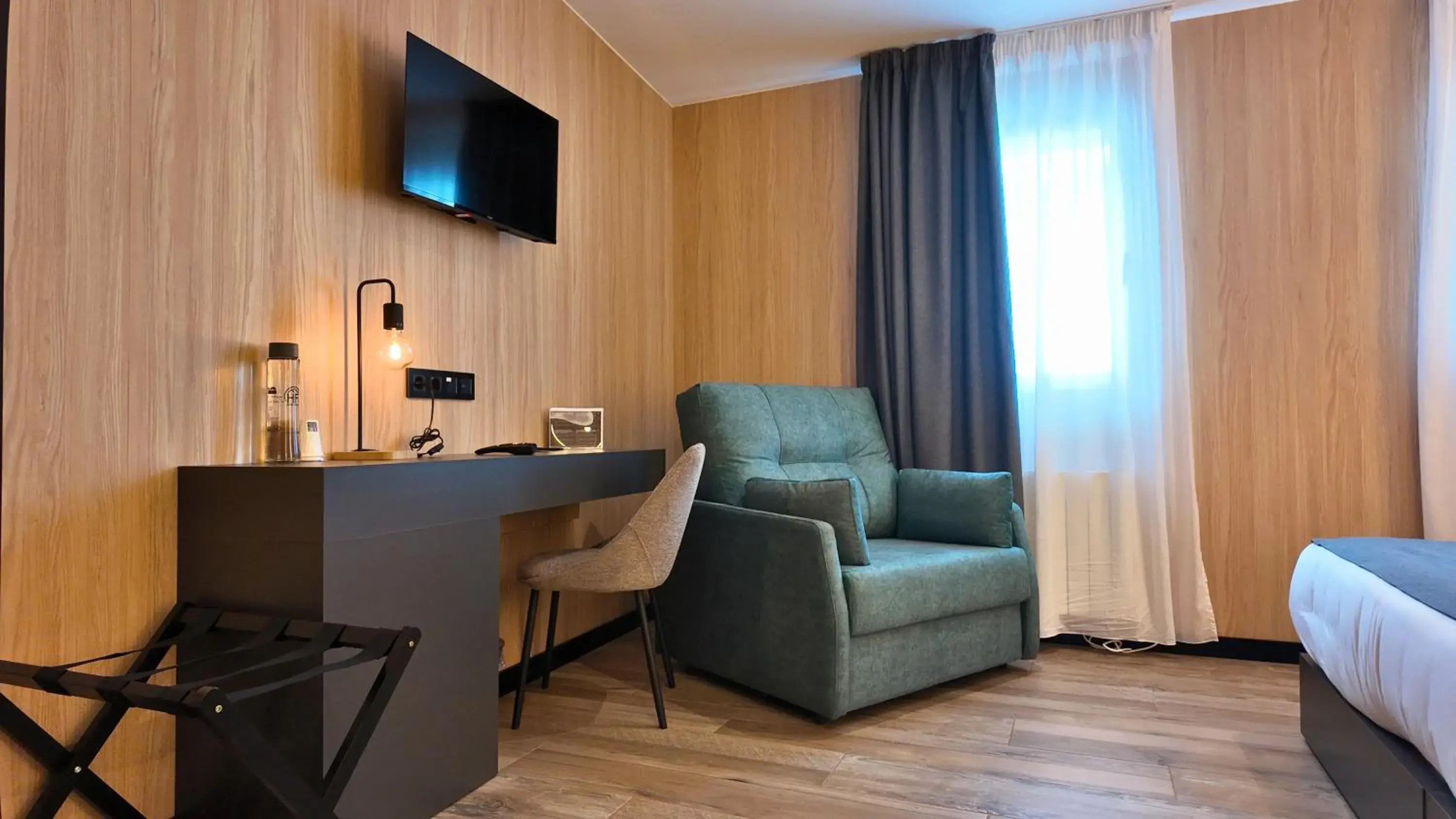 Bedroom in Hotel Focus Bedroom in Hotel Focus