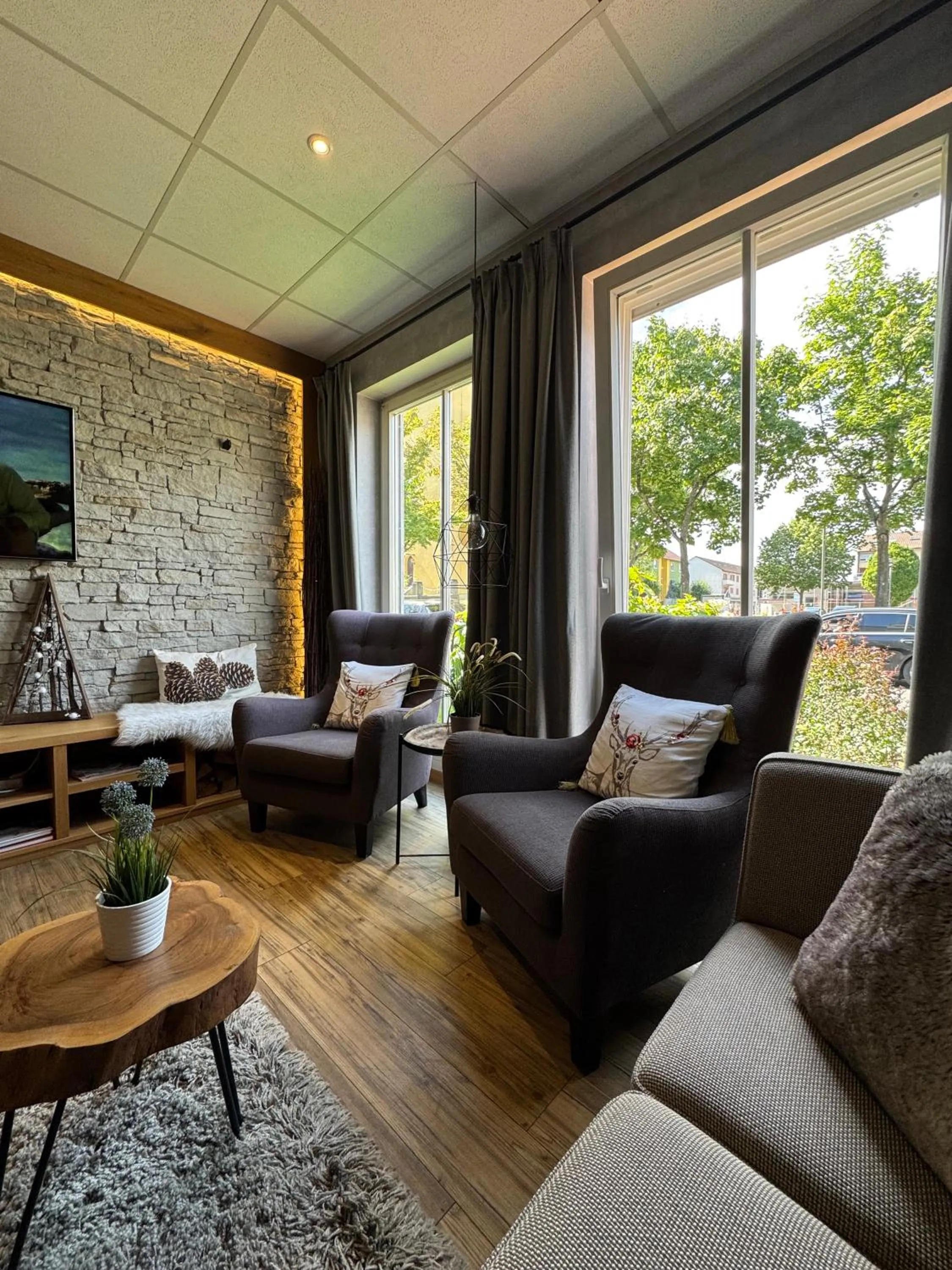 Lobby or reception in Hotel am Bergl