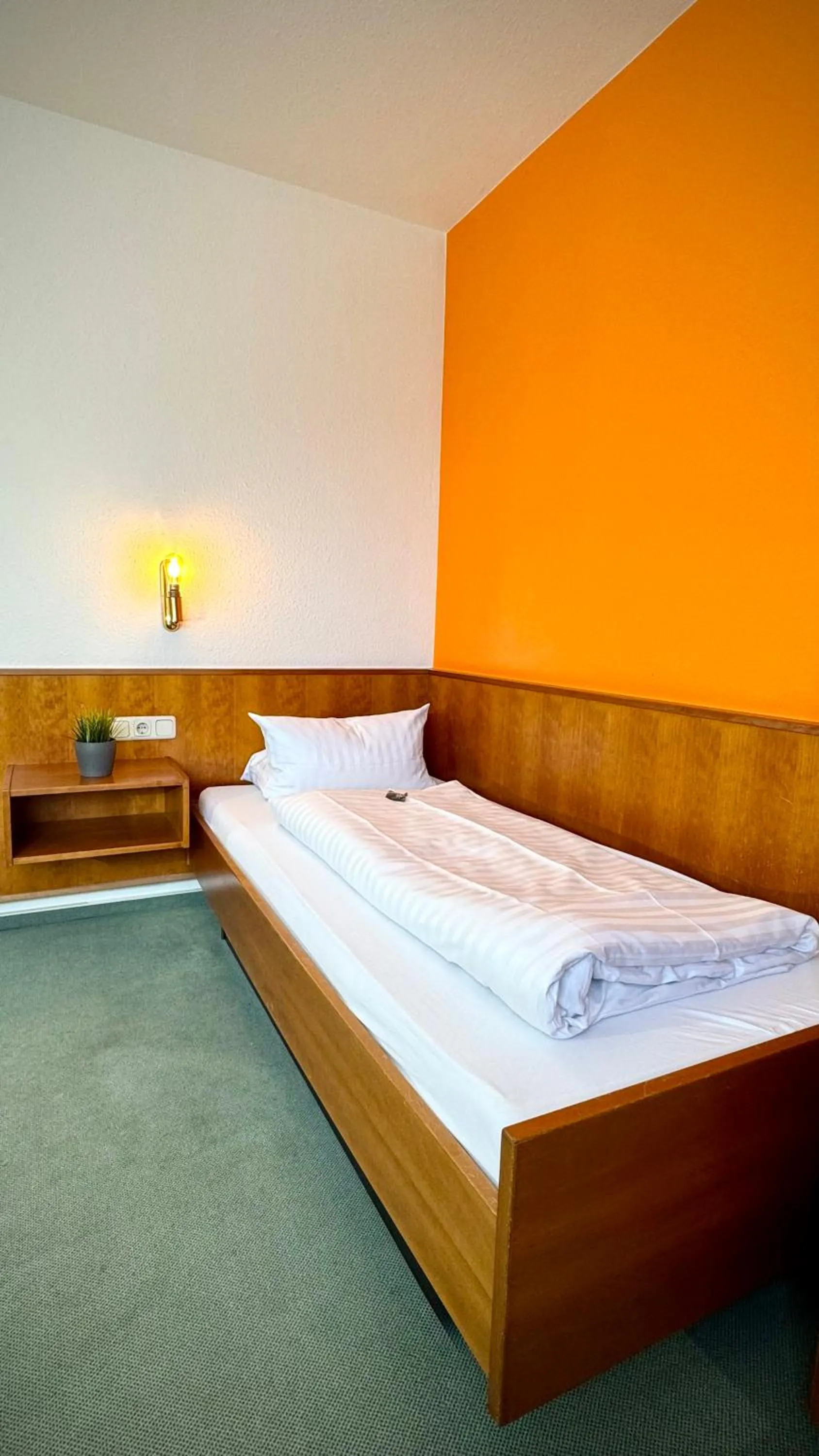 Photo of the whole room, Bed in Hotel am Bergl