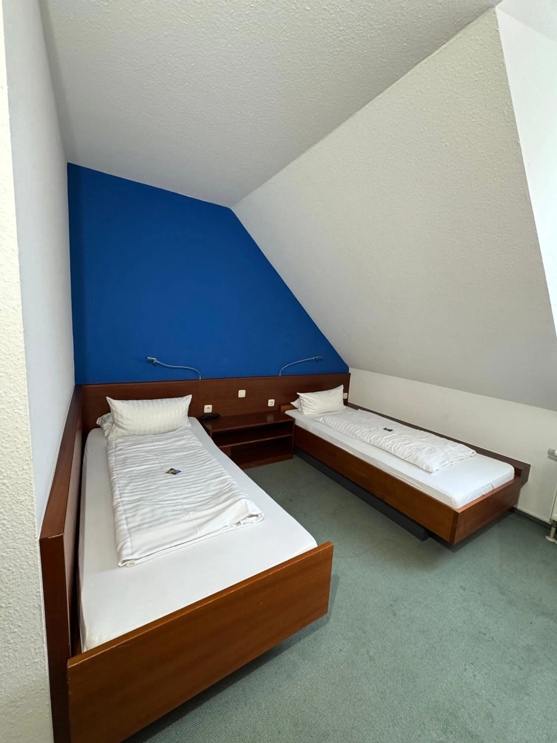 Photo of the whole room, Bed in Hotel am Bergl