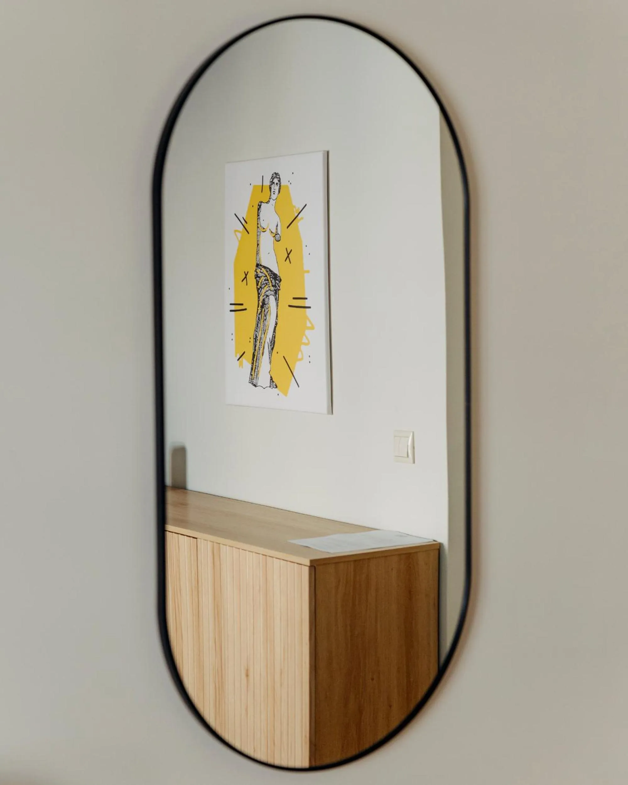 Decorative detail in Tyto Alba Habitat