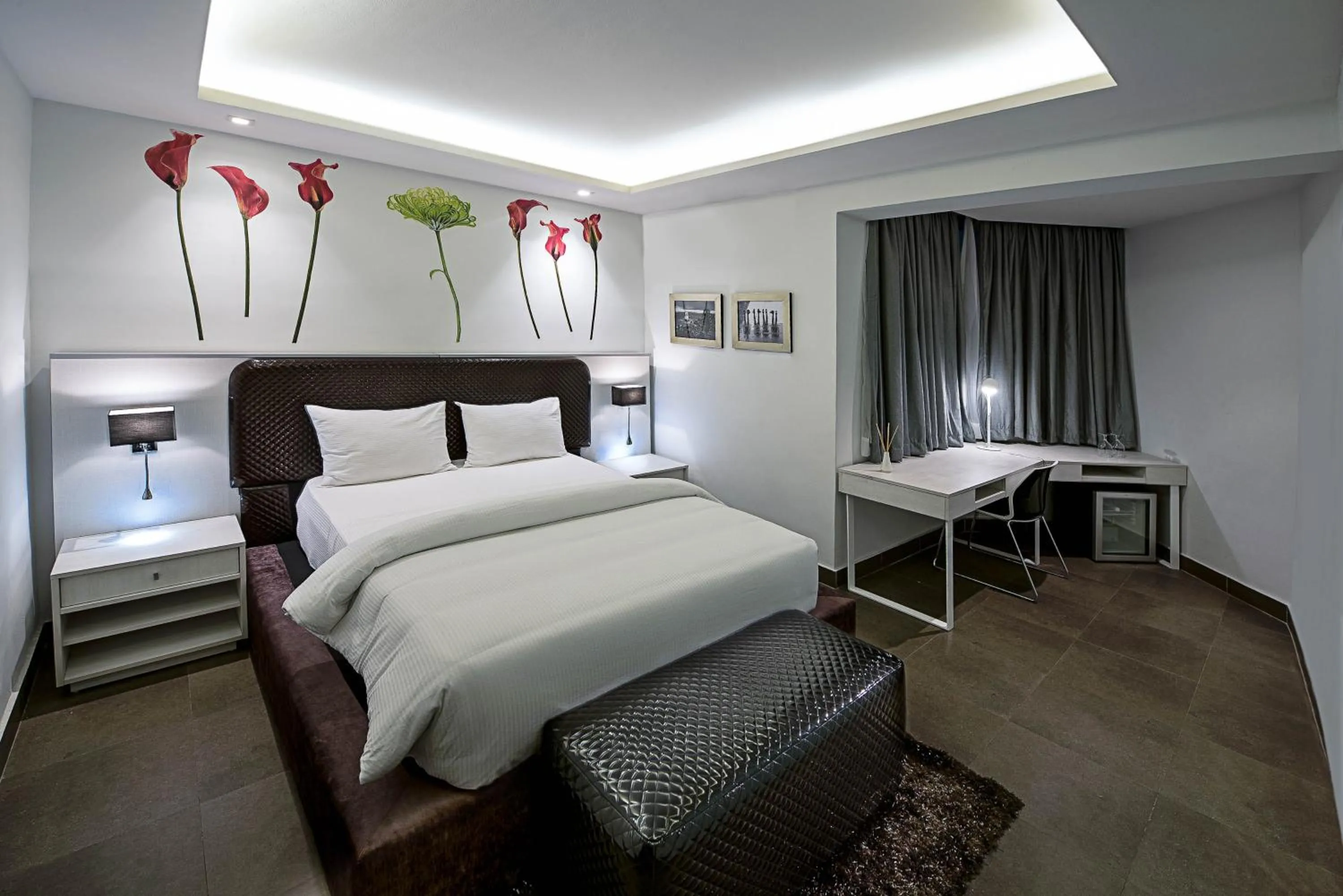 Shower, Bed in Maison Fahrenheit