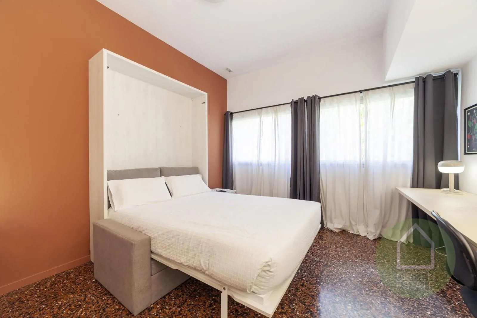 Bedroom, Bed in Apartahotel Espai Verd Benimaclet
