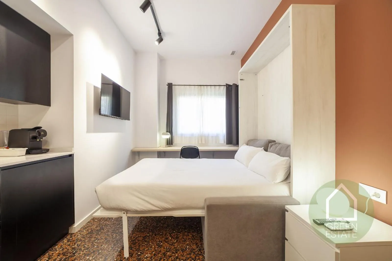 Bed in Apartahotel Espai Verd Benimaclet
