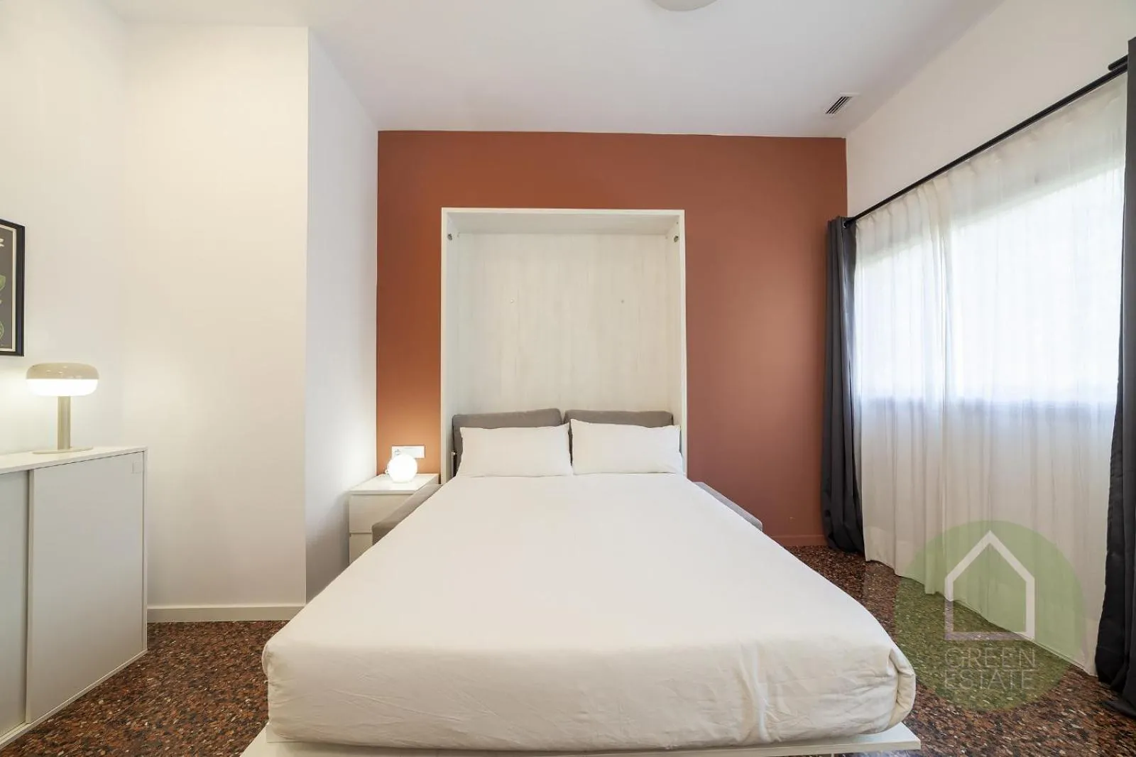 Bedroom, Bed in Apartahotel Espai Verd Benimaclet