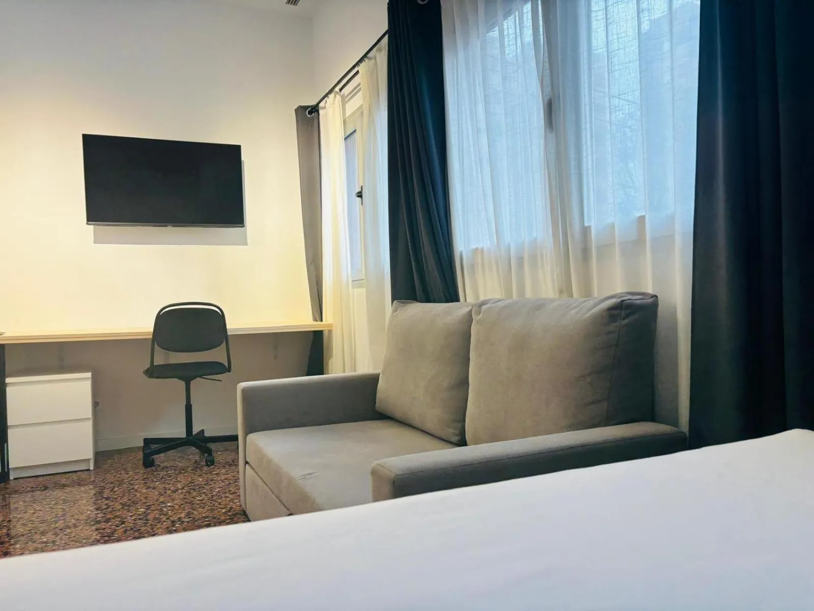 Bed in Apartahotel Espai Verd Benimaclet