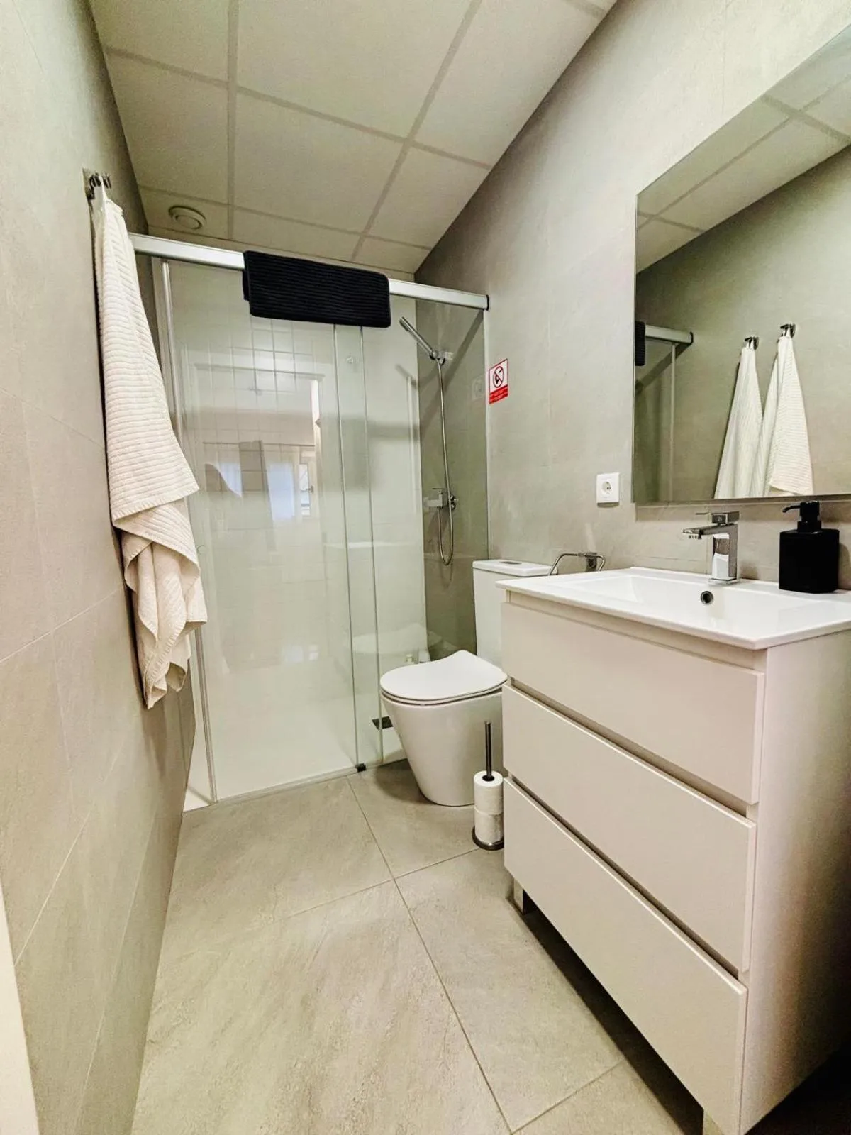 Bathroom in Apartahotel Espai Verd Benimaclet