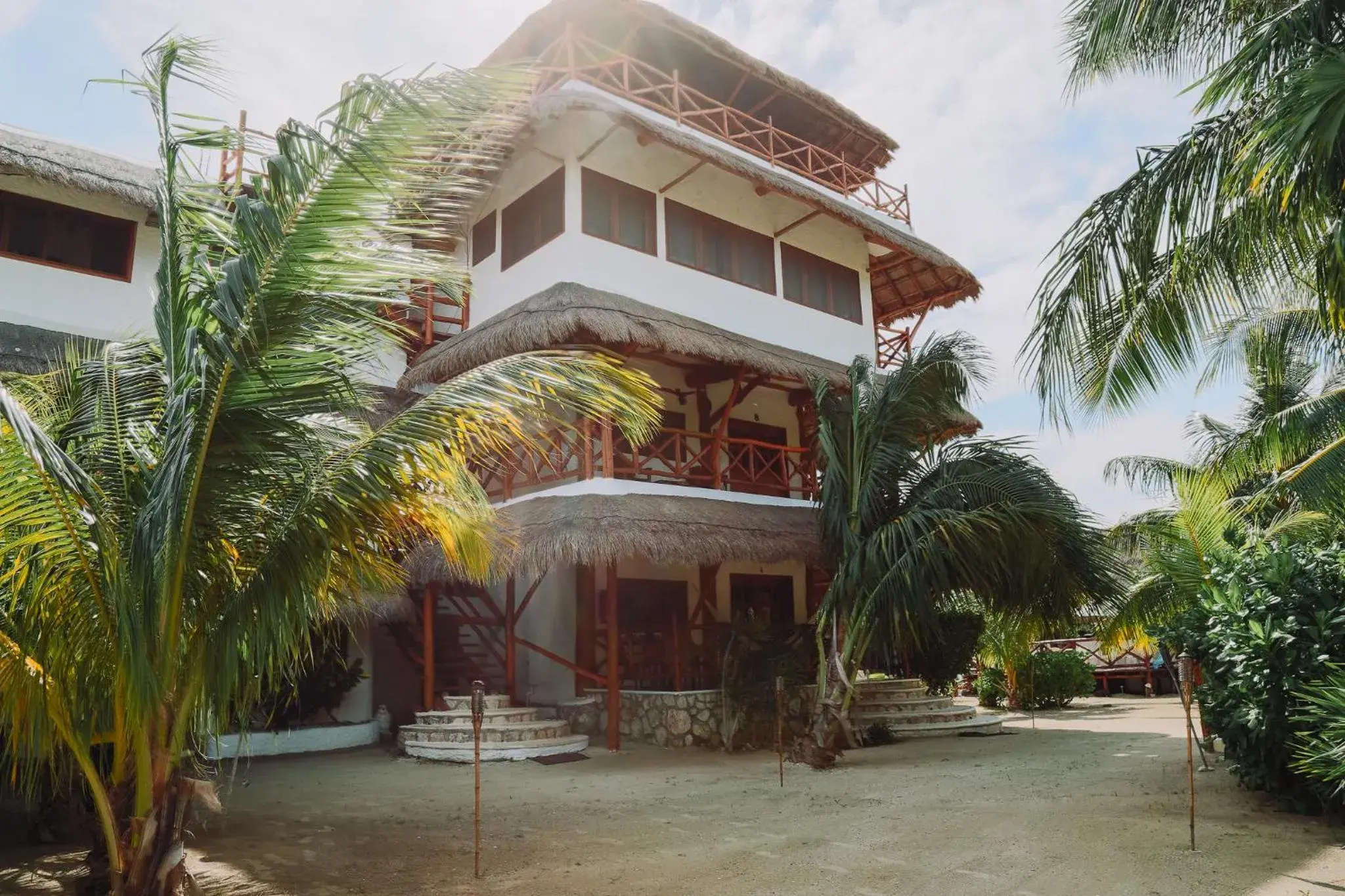 Property building in Ensueño Holbox & Beach Club Property building in Ensueño Holbox & Beach Club