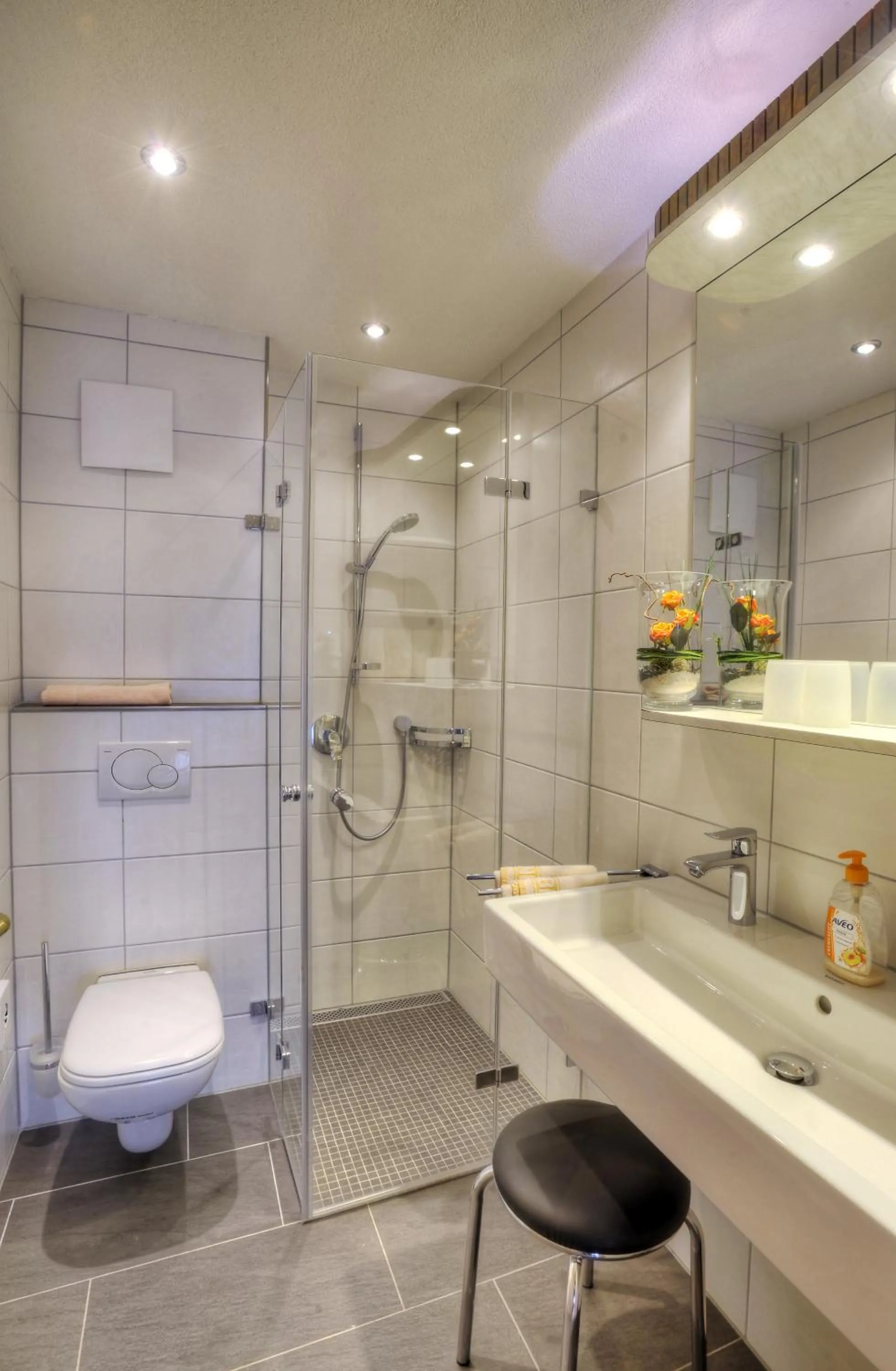Bathroom in Pension Fohrenberg
