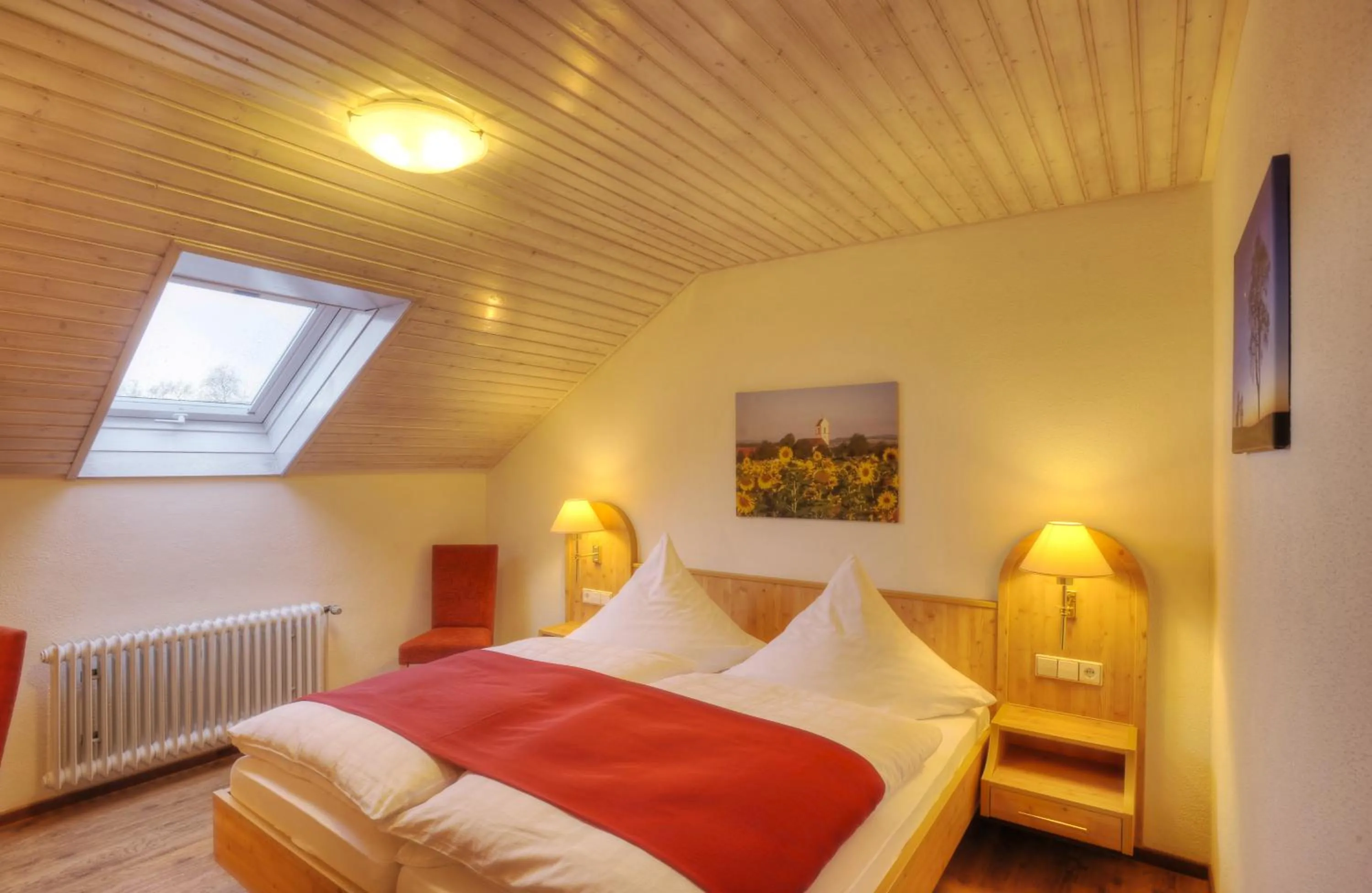 Bedroom, Bed in Pension Fohrenberg