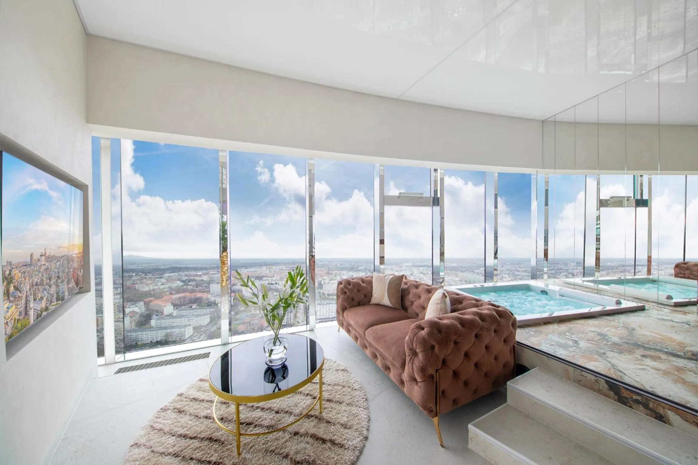 View (from property/room) in Apartamenty Sky Tower z Jakuzzi Przy Oknie