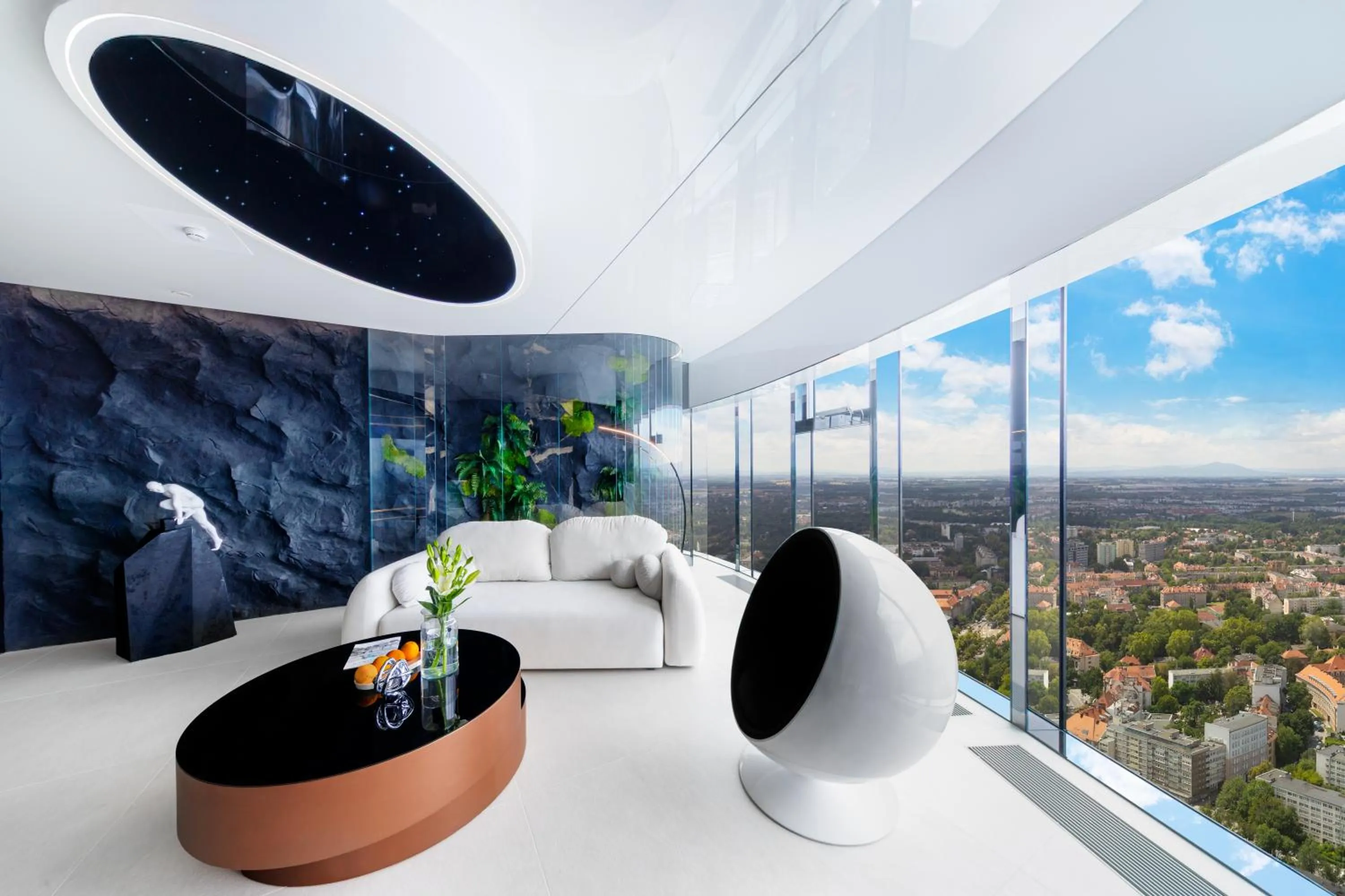 View (from property/room) in Apartamenty Sky Tower z Jakuzzi Przy Oknie